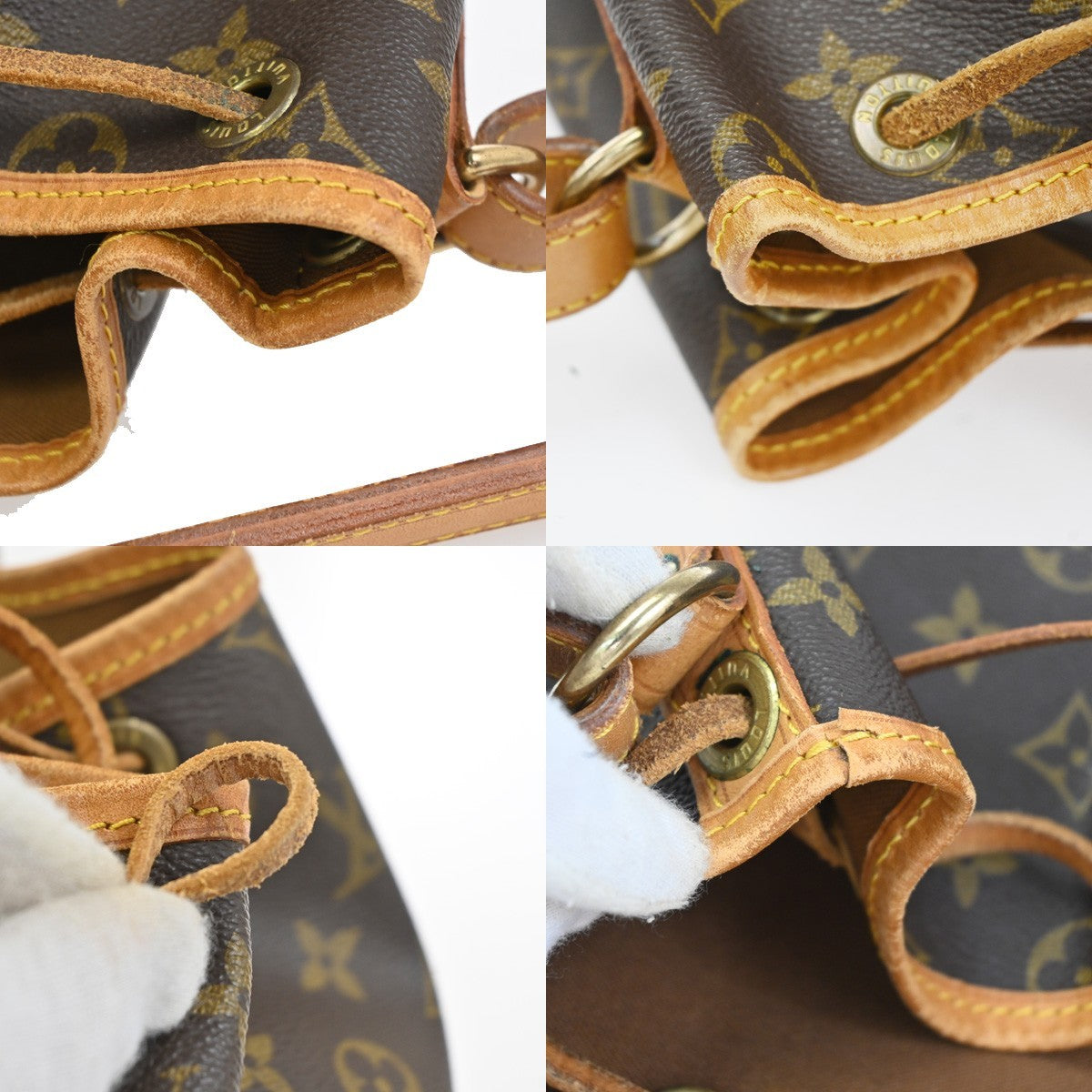 LOUIS VUITTON Noe GM Drawstring Shoulder Bag Monogram Leather BN M42224 74CA908