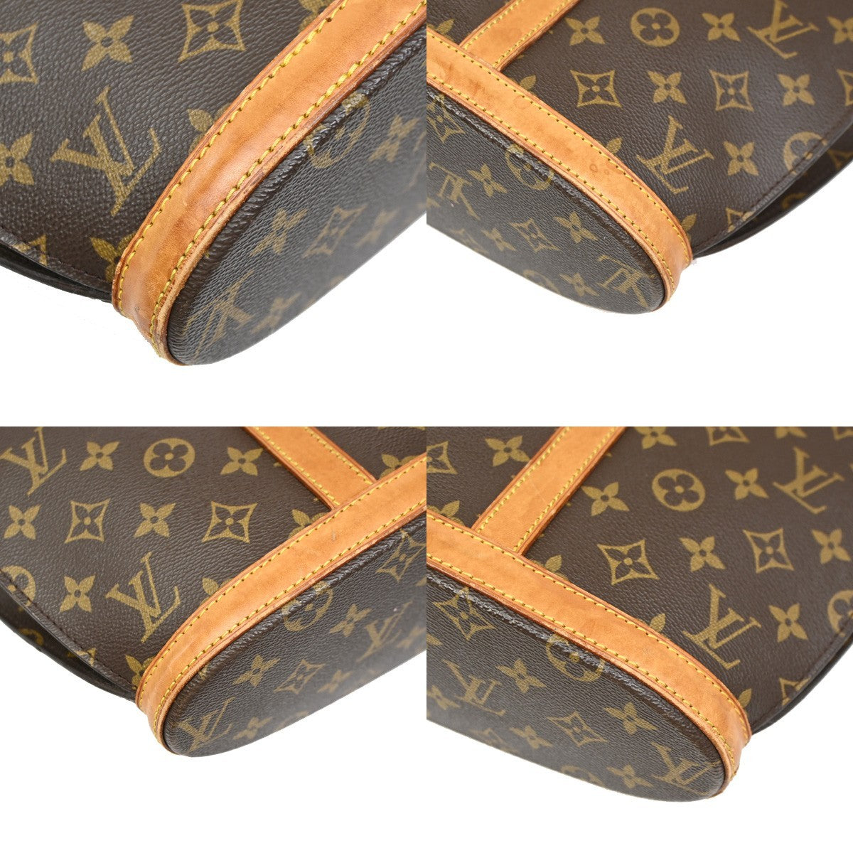 LOUIS VUITTON BABYLONE Shoulder Bag Monogram Leather Brown France M51102 34ZA078