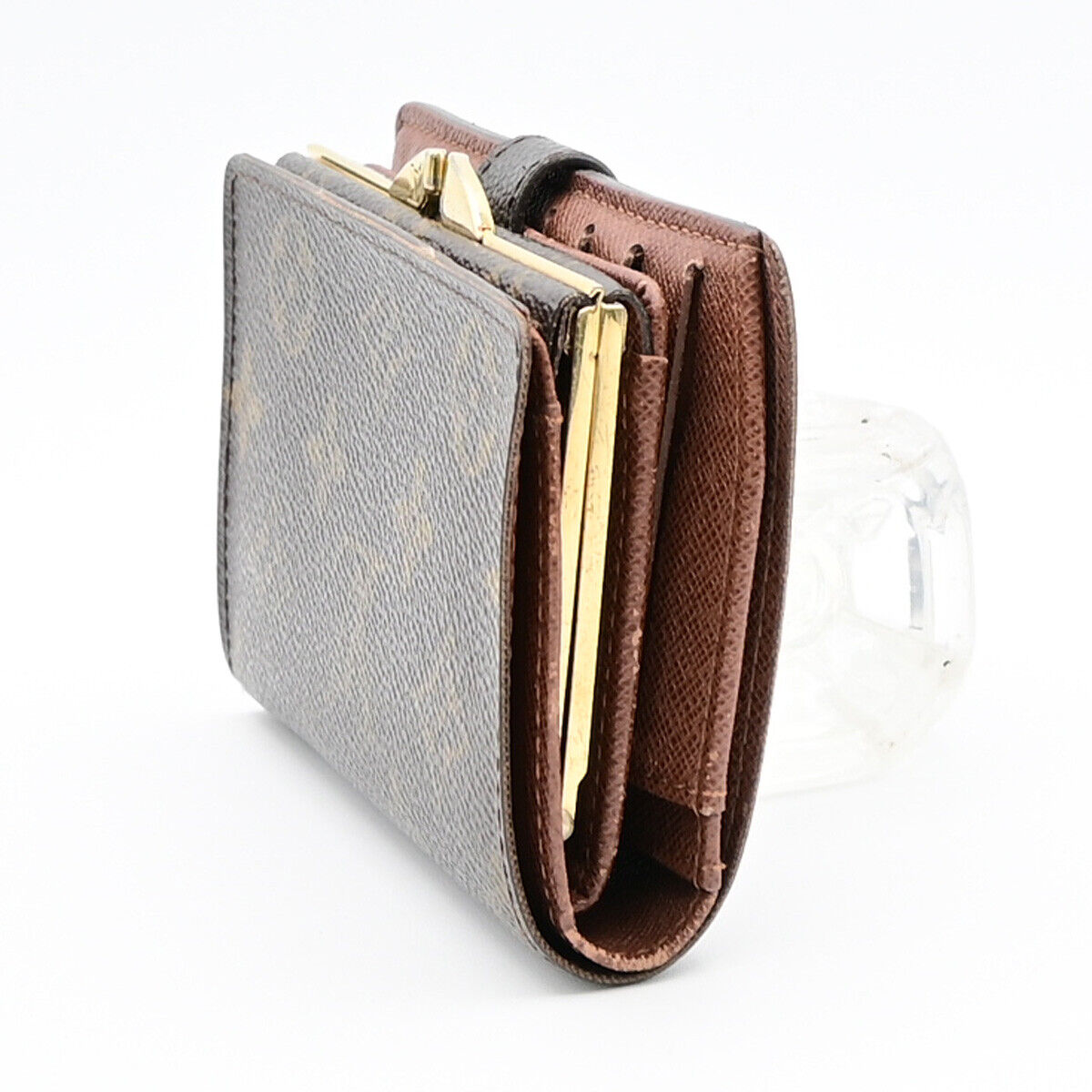 LOUIS VUITTON Porte Monnaie Viennois Bifold Wallet Monogram Brown M61663 01YE809