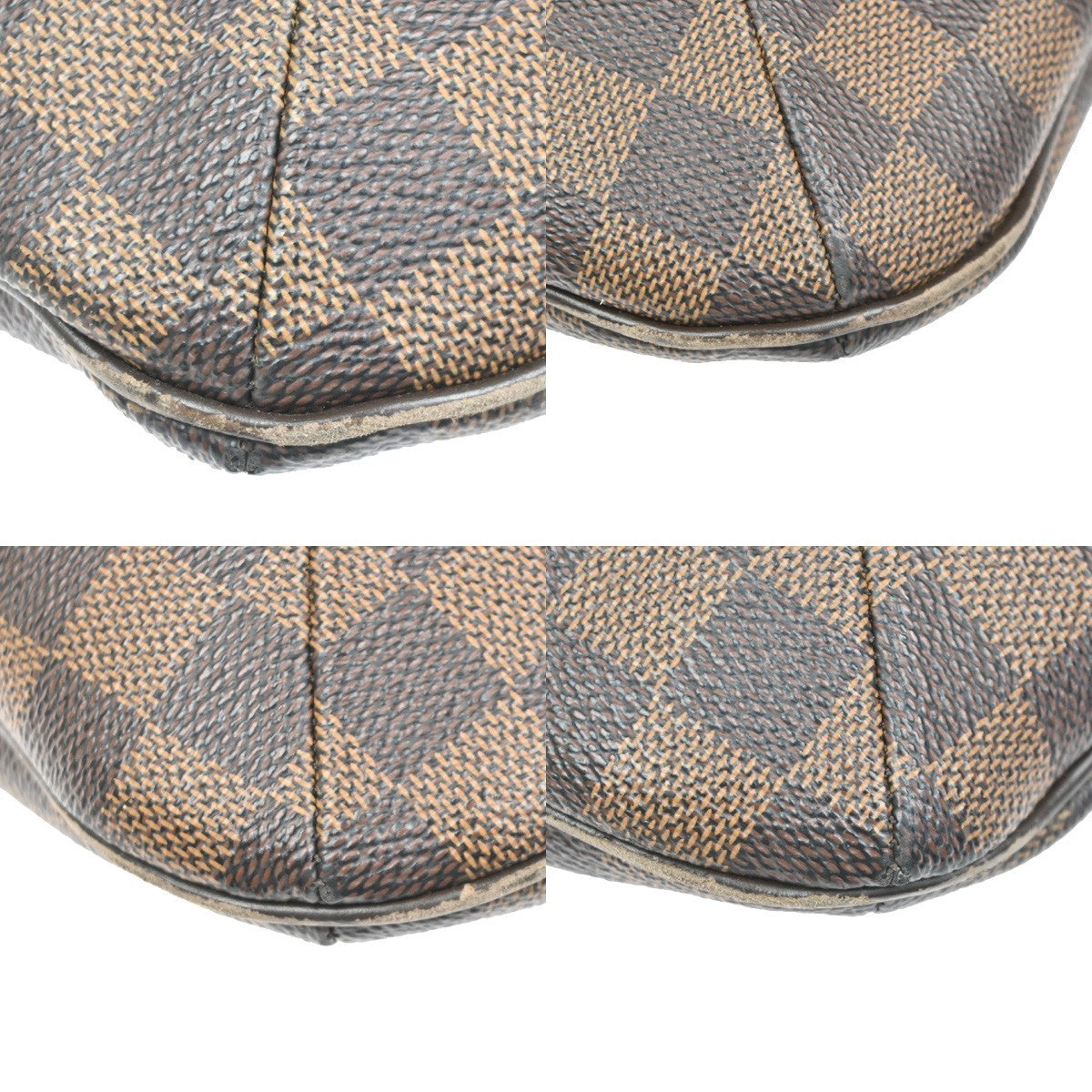 LOUIS VUITTON Bloomsbury PM Shoulder Bag Damier Leather Brown N42251 82MA610