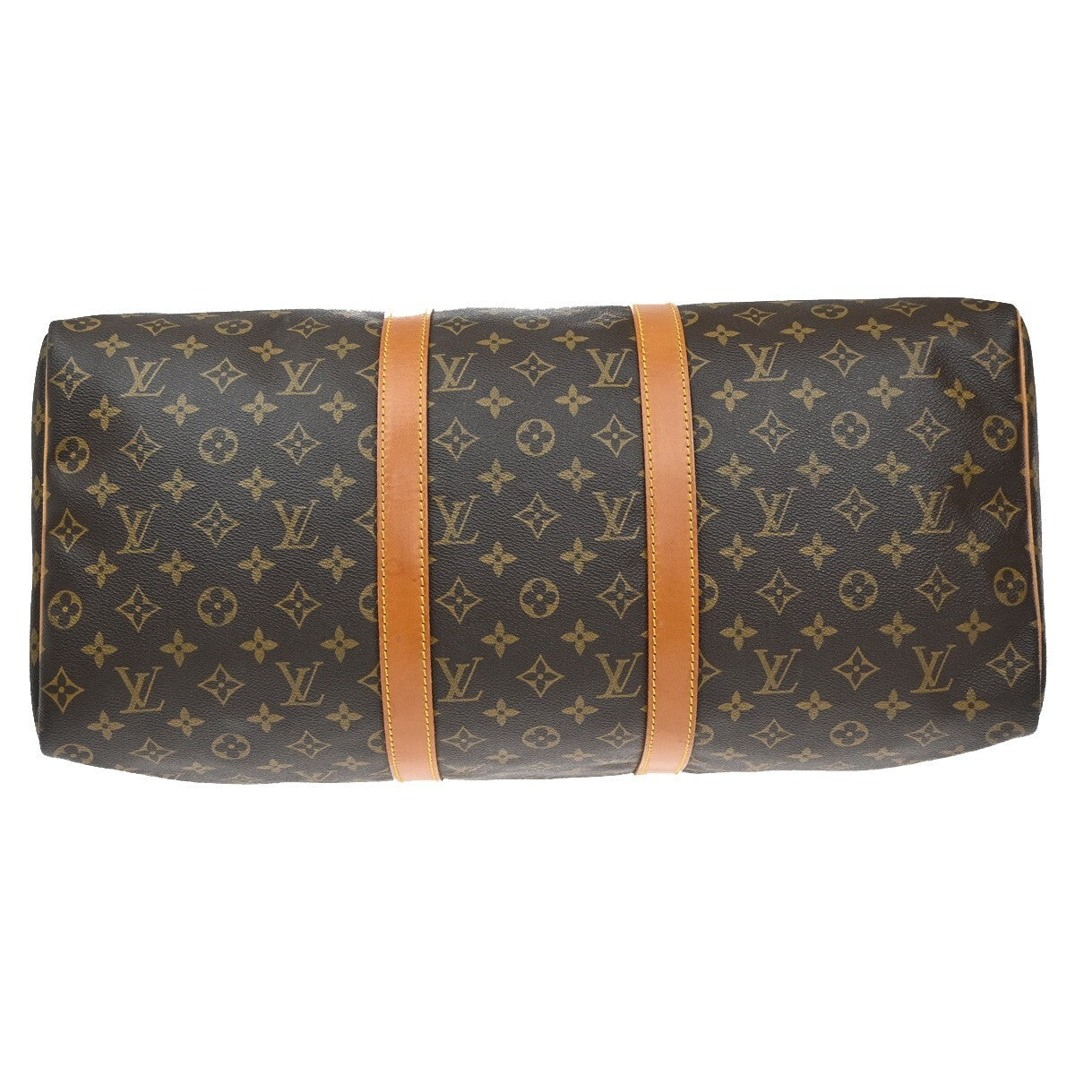 LOUIS VUITTON Keepall 50 Travel Hand Bag Monogram Leather Brown M41426 14EE273