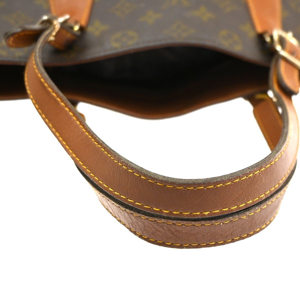 LOUIS VUITTON Bucket GM Hand Bag Monogram Leather Brown USA T42236 66SA071