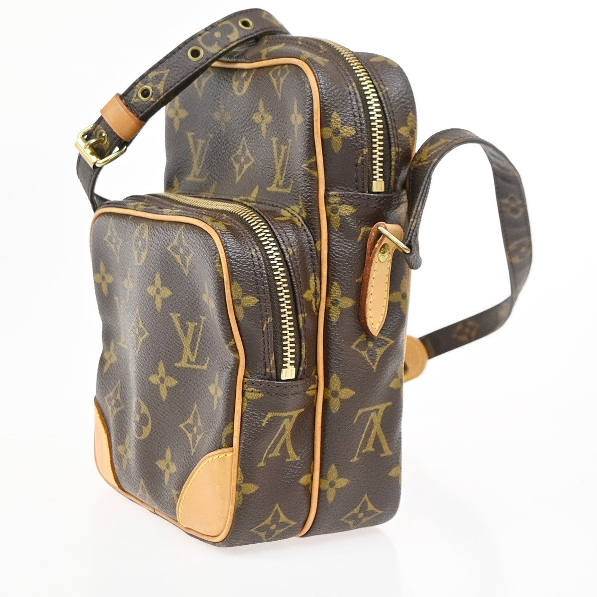 LOUIS VUITTON Amazon Crossbody Shoulder Bag Monogram Leather BN M45236 78KC696