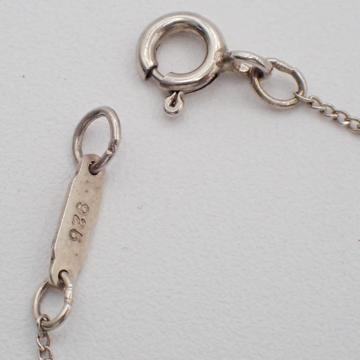 TIFFANY & CO. Logo Ribbon Heart 16mm Chain Necklace AG925 Gold 750 63KC886