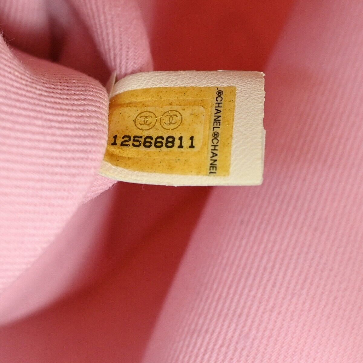 CHANEL CC Logo Shoulder Tote Bag Canvas Leather White Made In Italy 89SH051