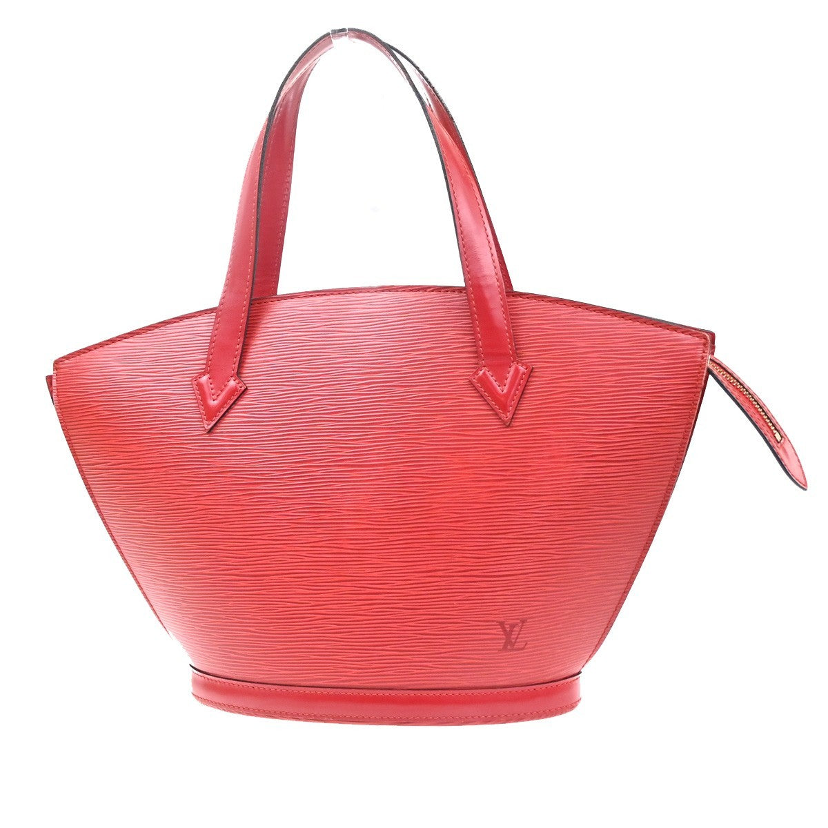 LOUIS VUITTON LV Saint Jacques PM Hand Bag Epi Leather Red France M52277 86YJ145