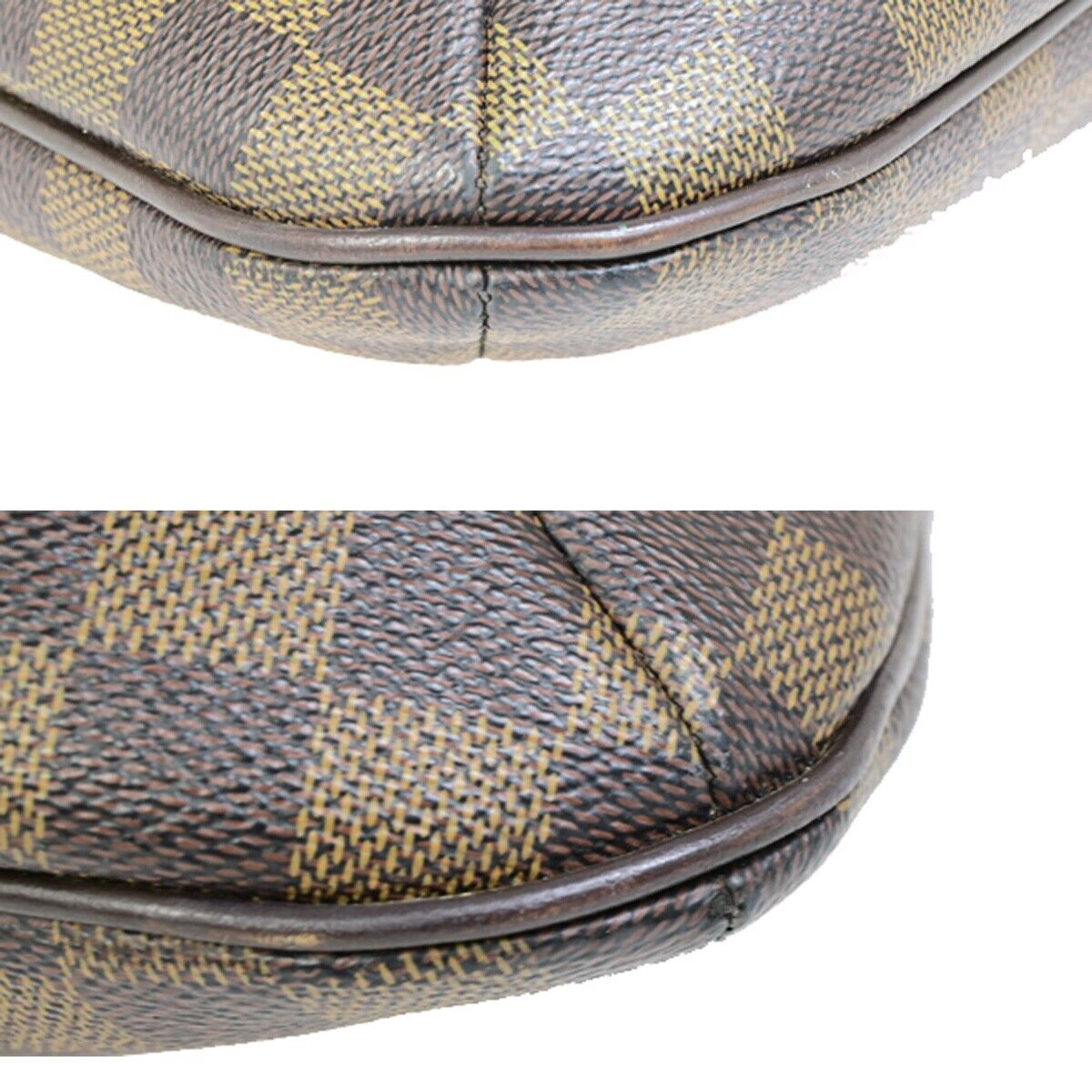 LOUIS VUITTON Bloomsbury PM Shoulder Bag Damier Leather Brown N42251  76FA737
