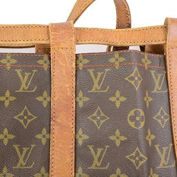 LOUIS VUITTON LV Randonnee GM Shoulder Bag Monogram Leather Brown M42244 37SJ509