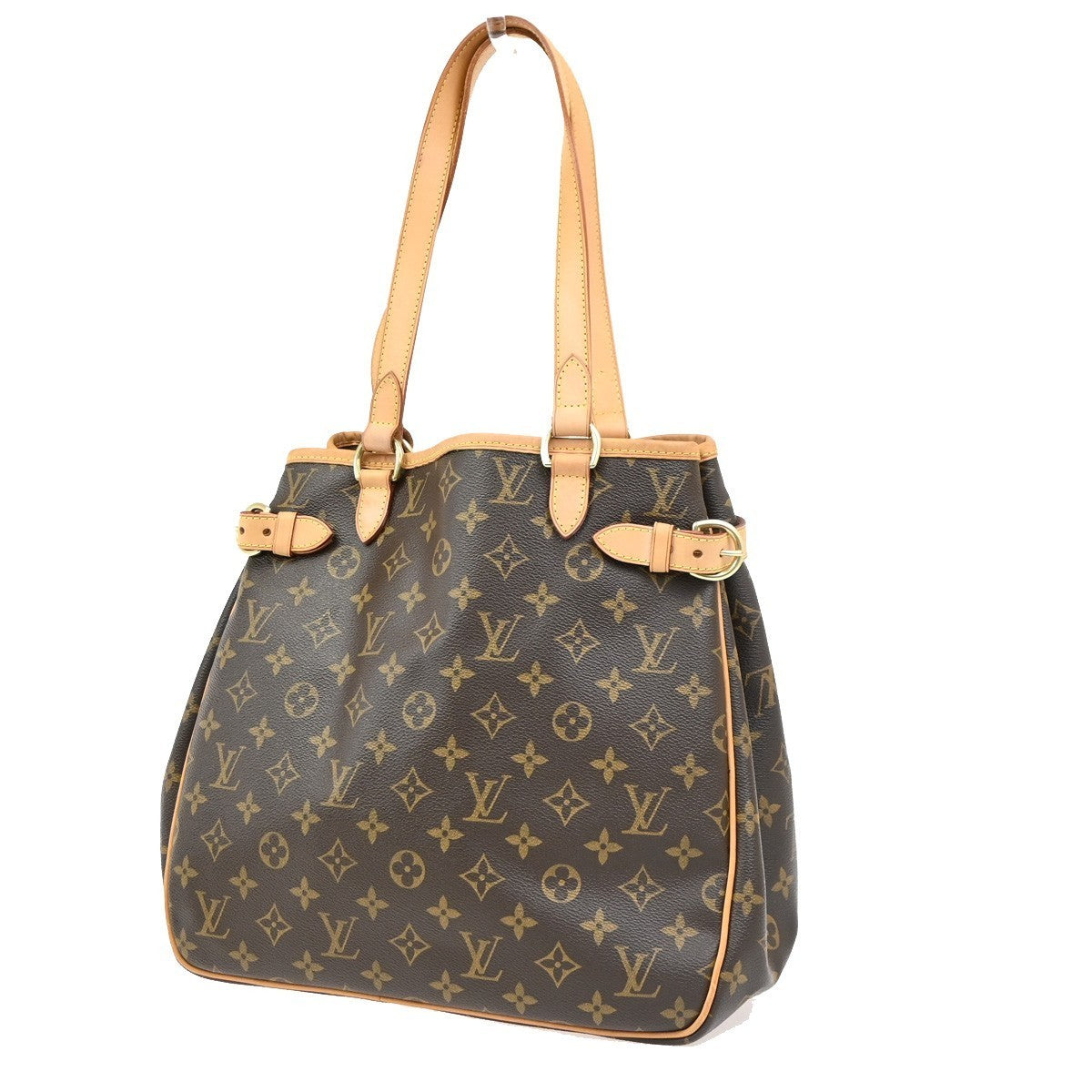 LOUIS VUITTON Batignolles Vertical Shoulder Bag Monogram Brown M51153 42PA112