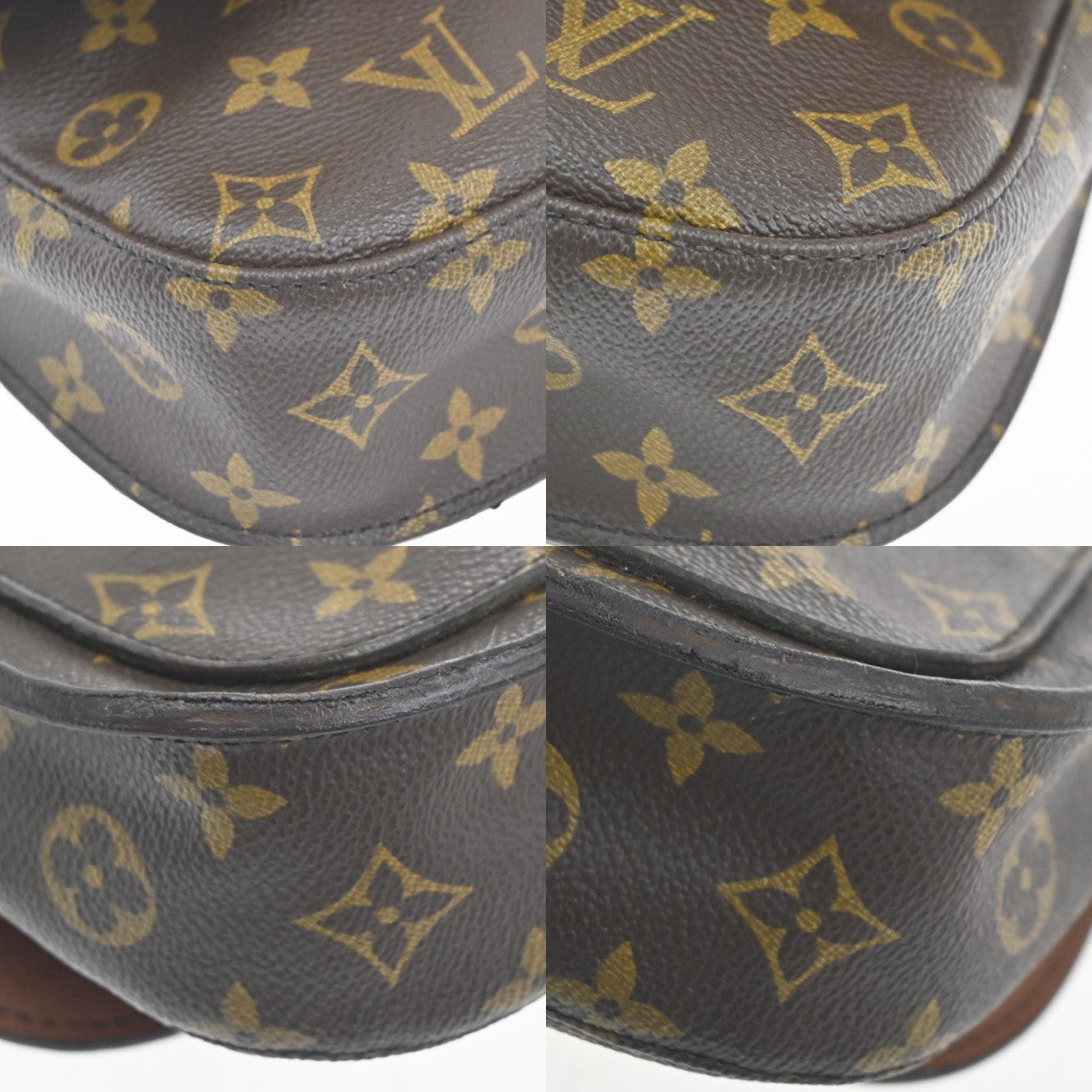 LOUIS VUITTON Saint Cloud MM Shoulder Bag Monogram Leather BN USA M51243 75MA417