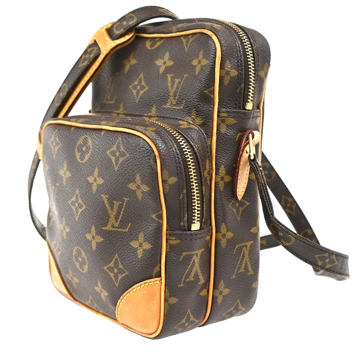 LOUIS VUITTON Amazon Crossbody Shoulder Bag Monogram Leather BN M45236 77TA641