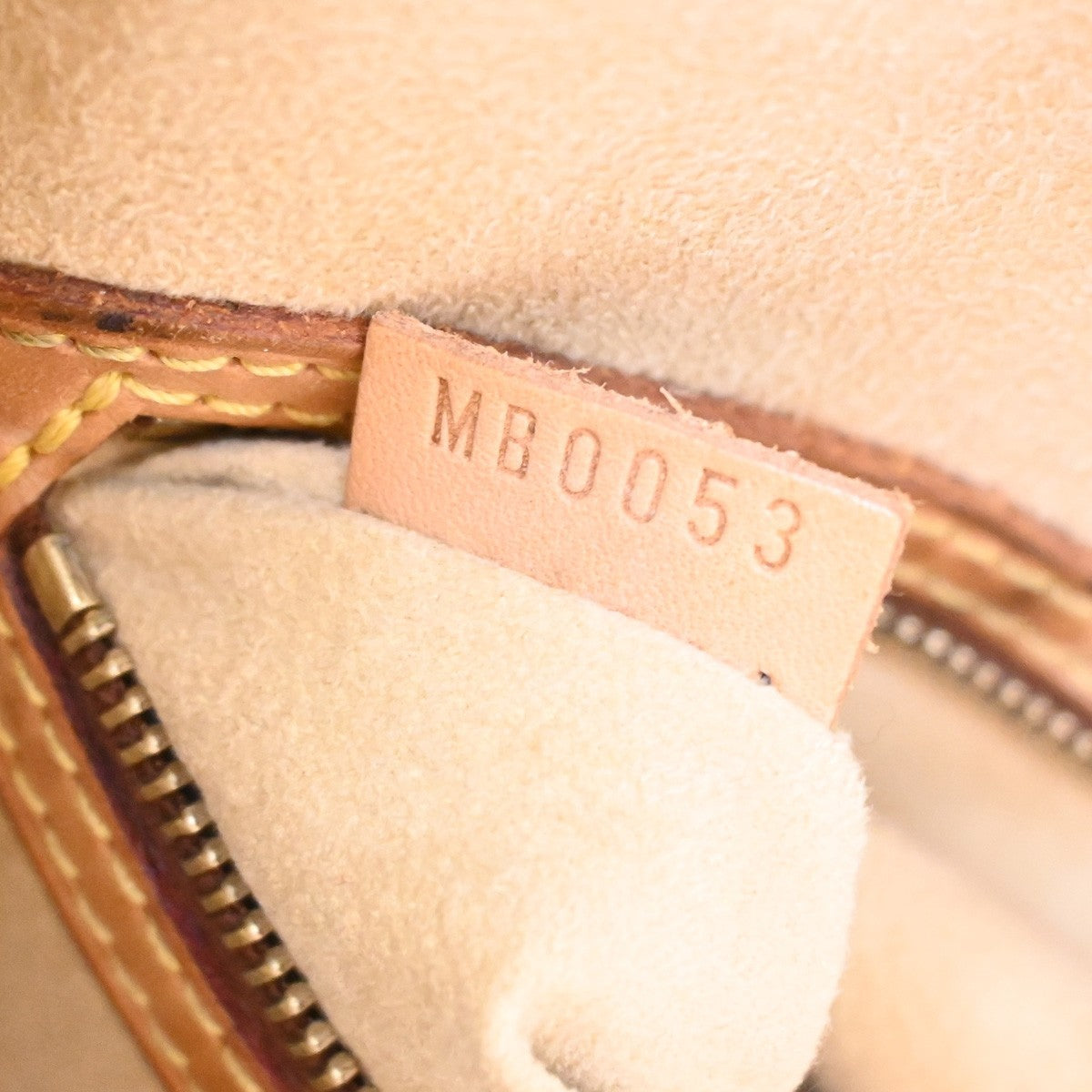 LOUIS VUITTON BABYLONE Shoulder Bag Monogram Leather Brown France M51102 84SA030