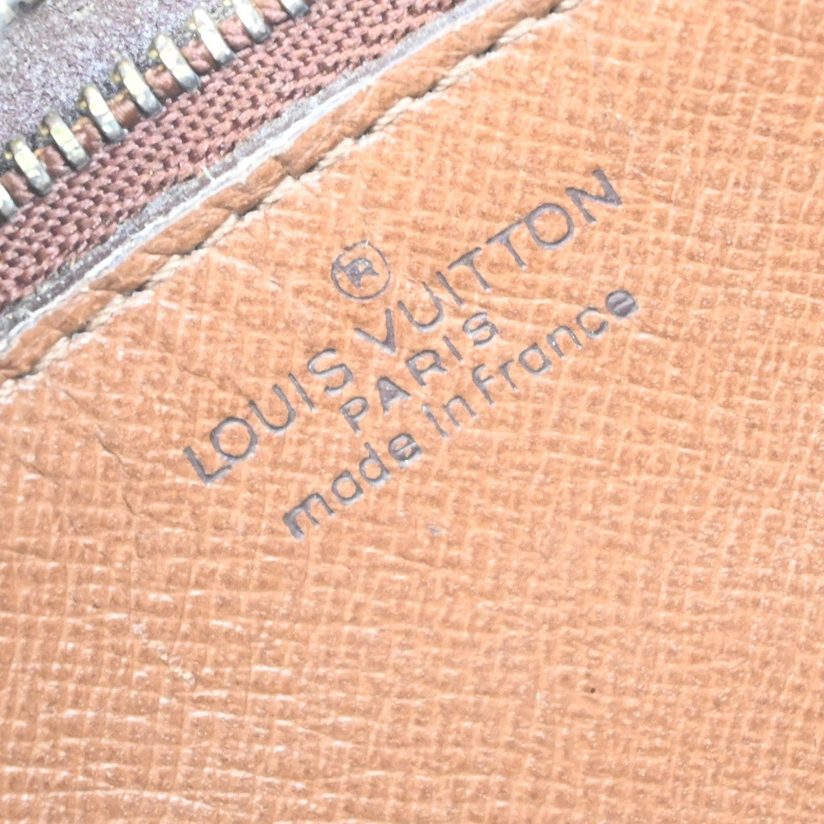 LOUIS VUITTON Jeune Fille MM Shoulder Bag Monogram Leather Brown M51226 36MA566