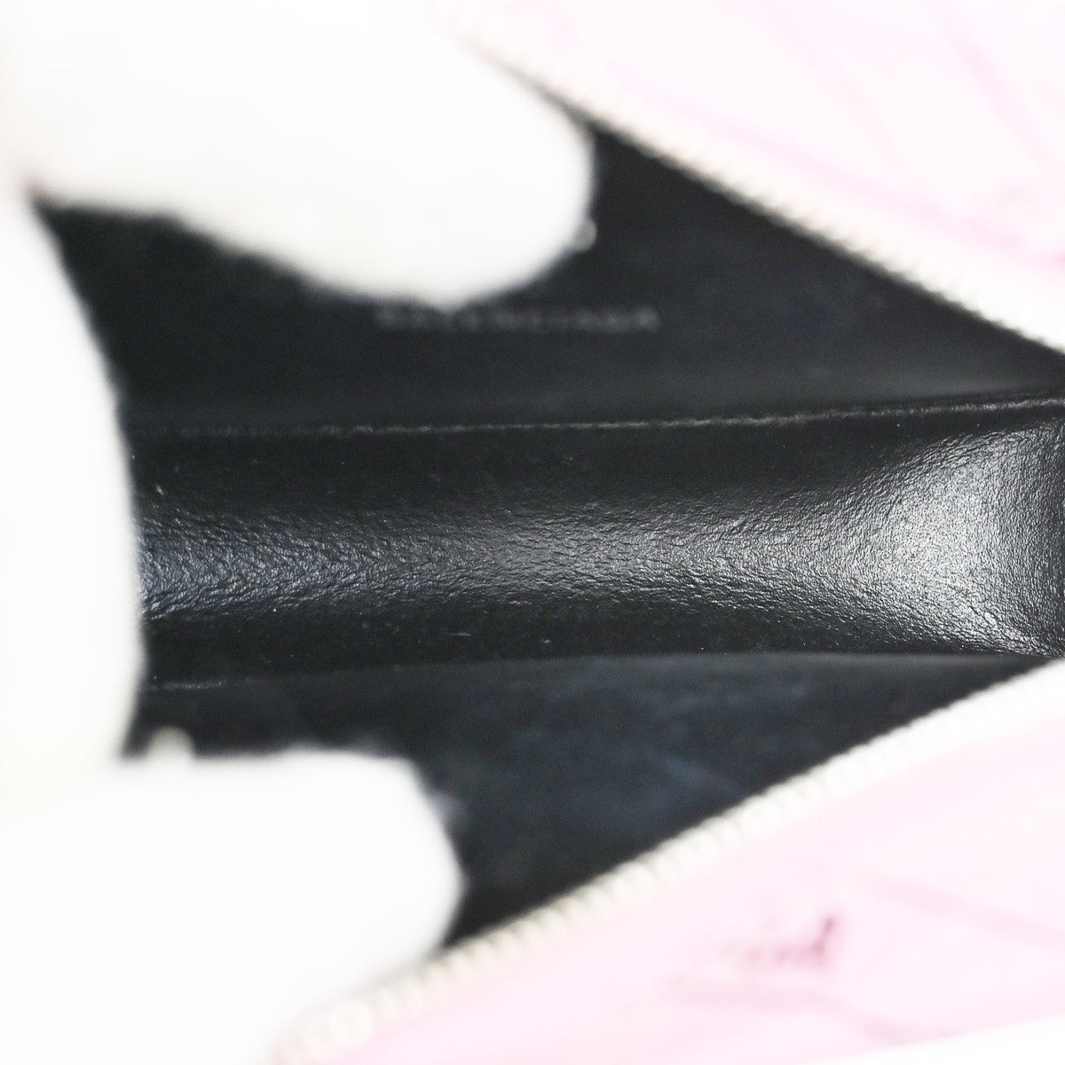 BALENCIAGA Logo Everyday Mini Shoulder Camera Bag Leather Pink Italy 32CA240