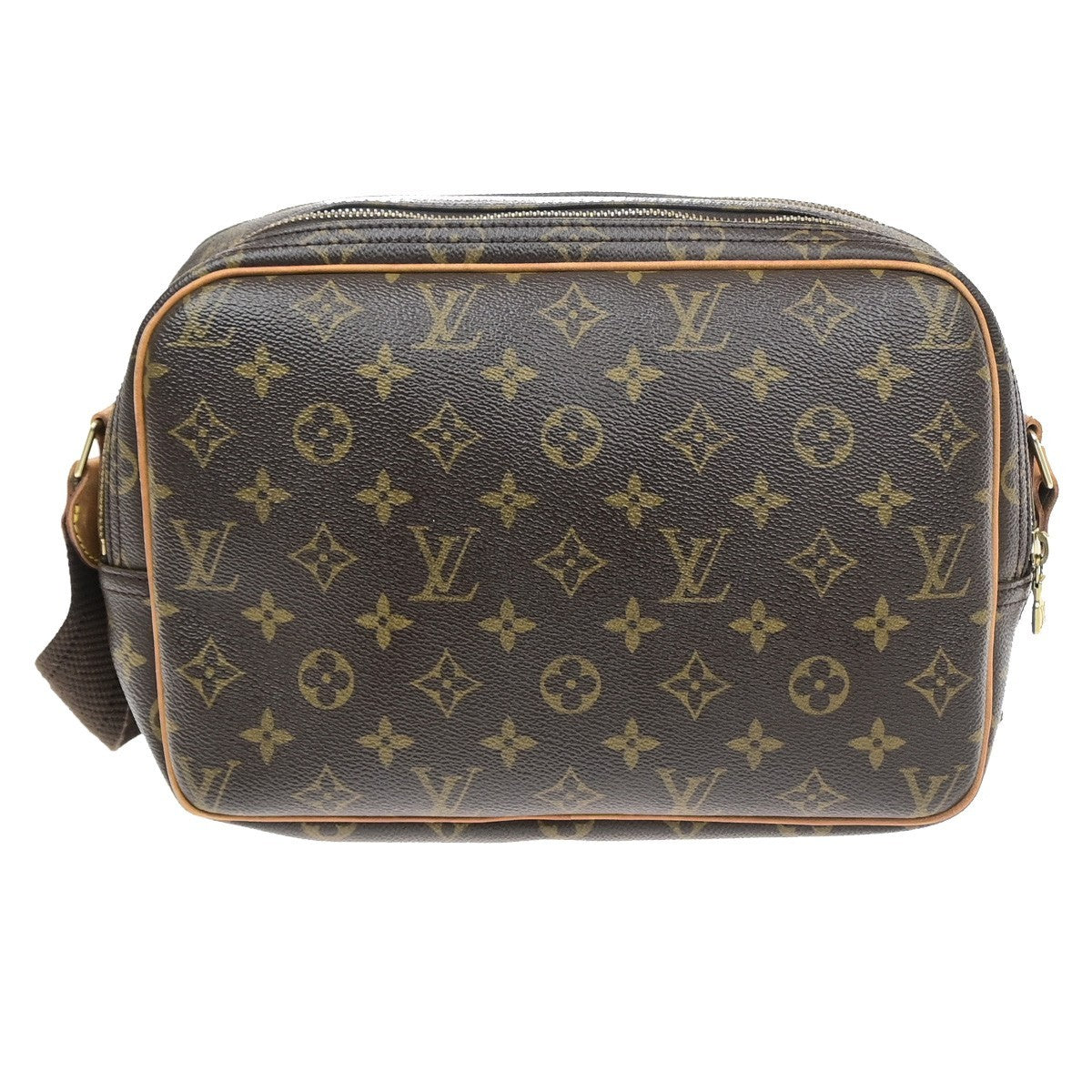 LOUIS VUITTON Reporter Crossbody Shoulder Bag Monogram Leather BN M45254 35MA707