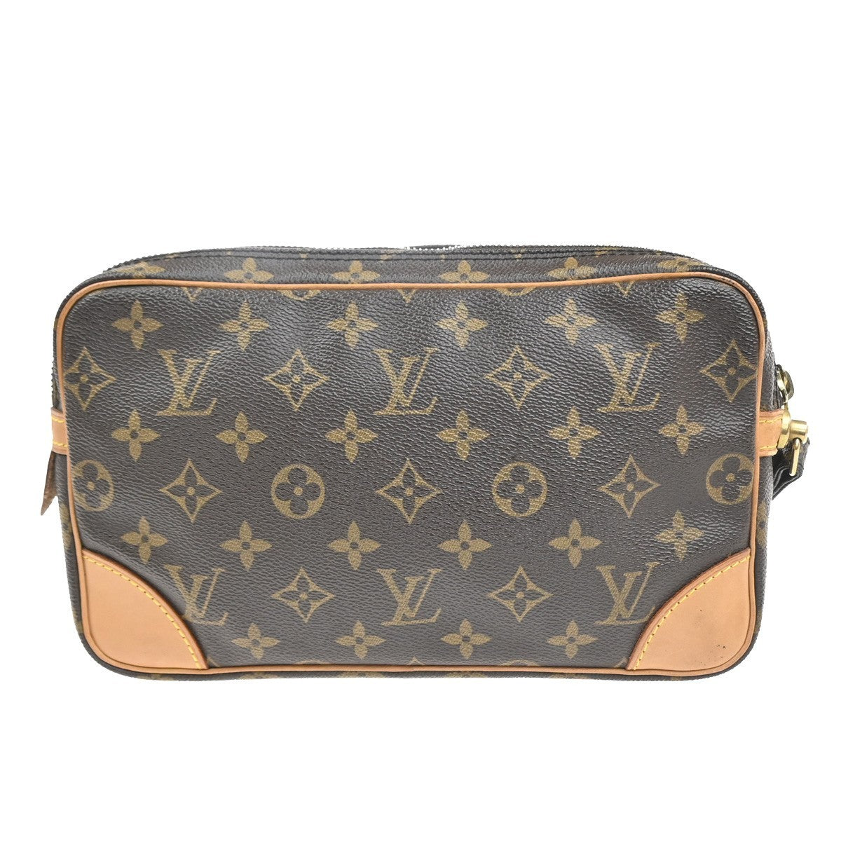 LOUIS VUITTON Marly Dragonne GM Clutch Hand Bag Monogram Brown M51825 33MA520