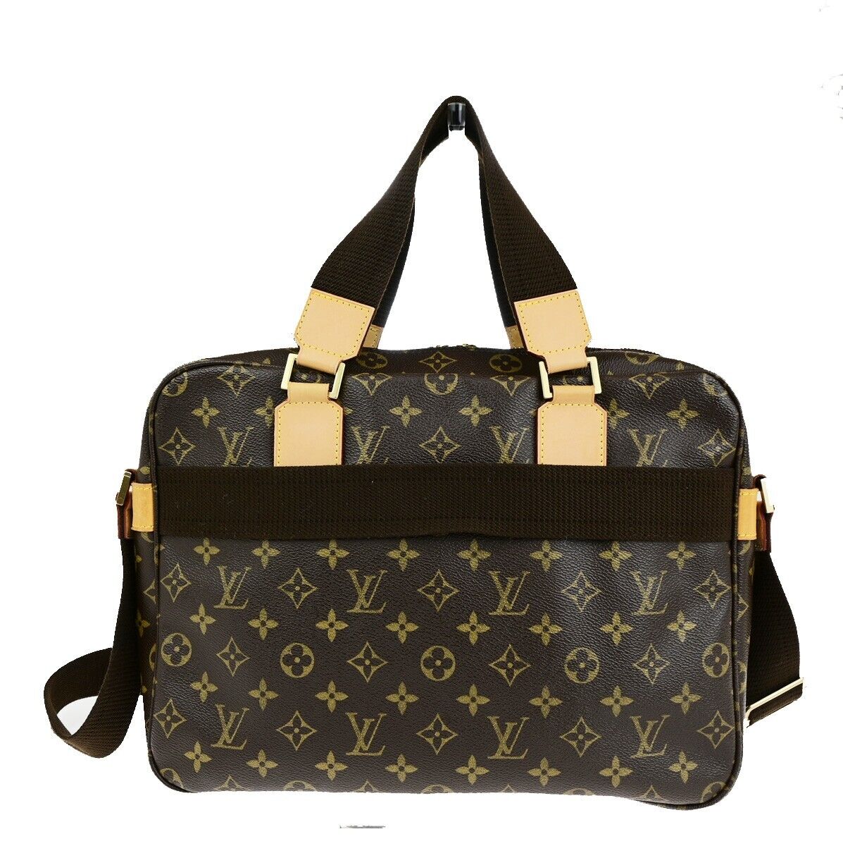 LOUIS VUITTON Sac Bosphore 2way Hand Bag Monogram Leather Brown M40043 667ED347