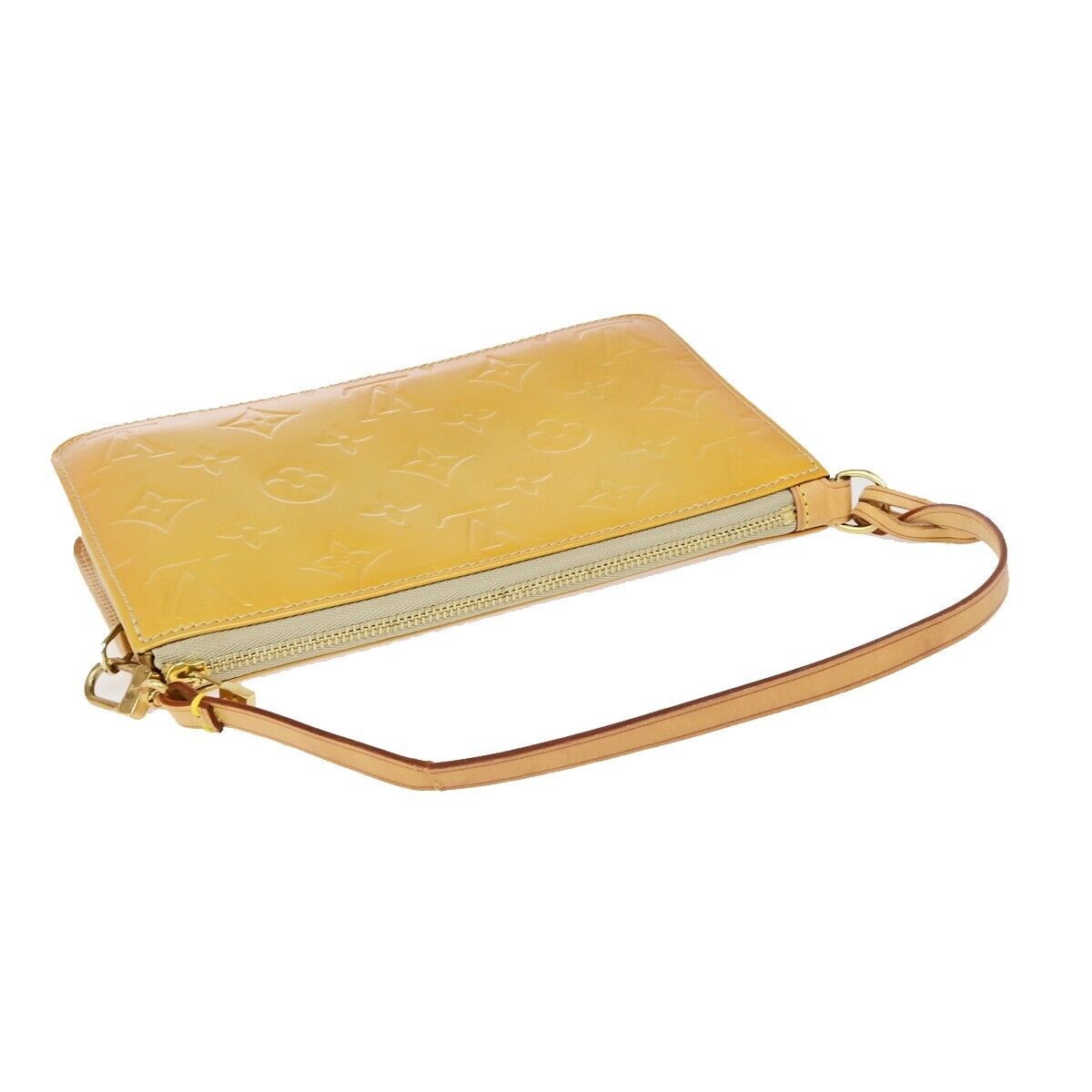 LOUIS VUITTON Lexington Shoulder Bag Monogram Vernis Beige M91010 30FB155