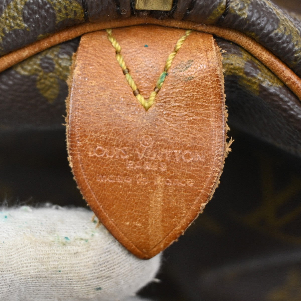 LOUIS VUITTON Speedy 30 Travel Hand Bag Monogram Leather Brown M41526 31CA252