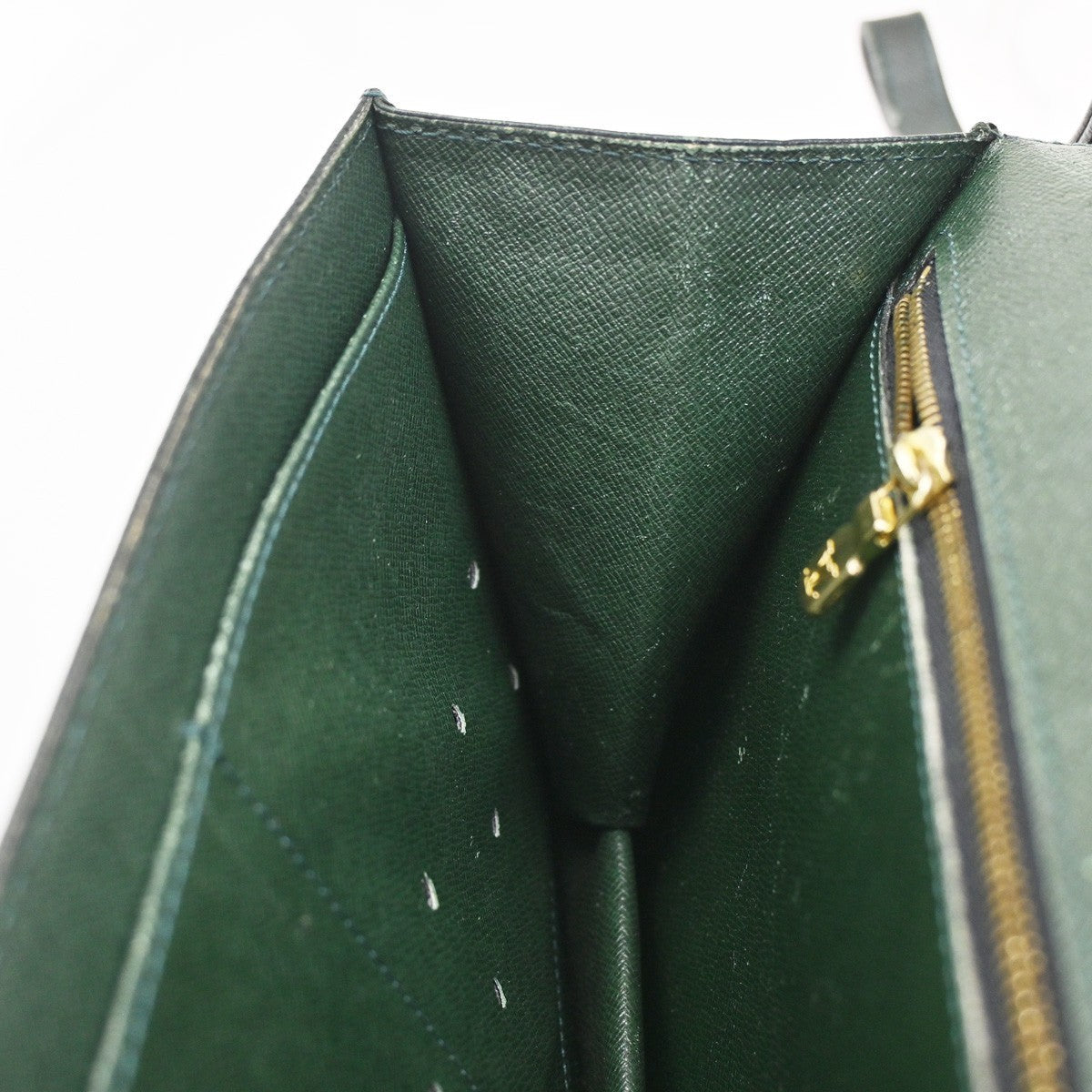 LOUIS VUITTON Pochette Kourad Clutch Hand Bag Taiga Leather GN M30194 05KC165