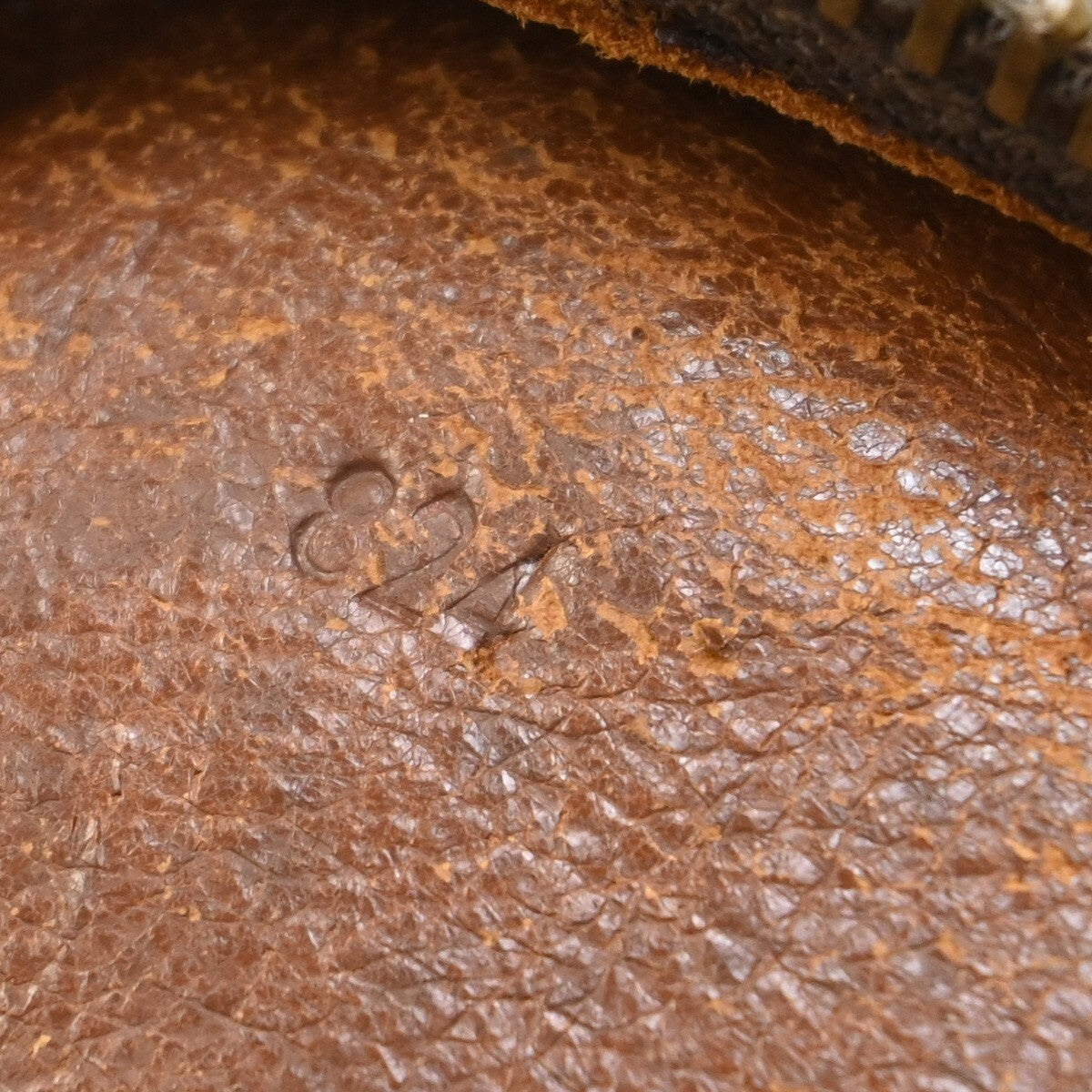 LOUIS VUITTON Petit Marceau Shoulder Bag Monogram Leather Brown M40264 62EE313