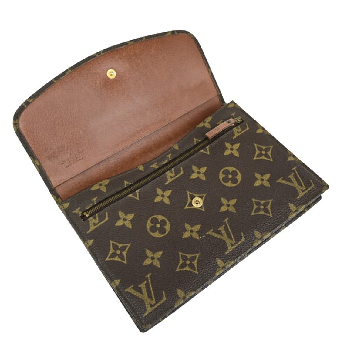LOUIS VUITTON Pochette Rabat 20 Clutch Hand Bag Monogram Leather M51934 61EC909