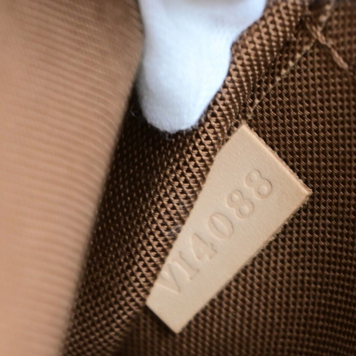 LOUIS VUITTON Tivoli PM Hand Bag Monogram Leather Brown France M40143 667RK709