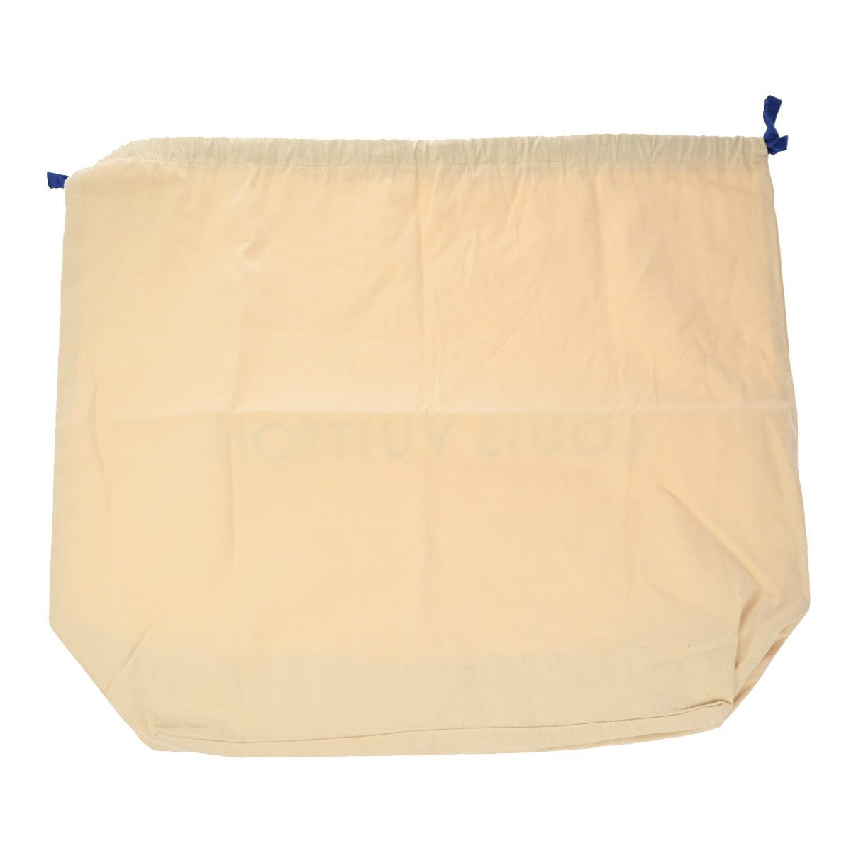 LOUIS VUITTON Logo 10 Set Dust Bag Drawstring Canvas Cotton Beige Brown 09KP567