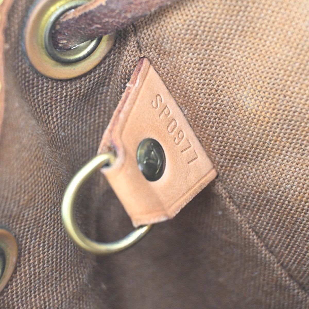 LOUIS VUITTON Mini Montsouris Backpack Bag Monogram Leather Brown M51137 79YJ030