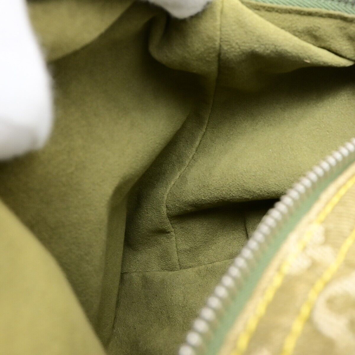 LOUIS VUITTON Baggy PM Shoulder Bag Monogram Denim Leather GN M95213 653RK693