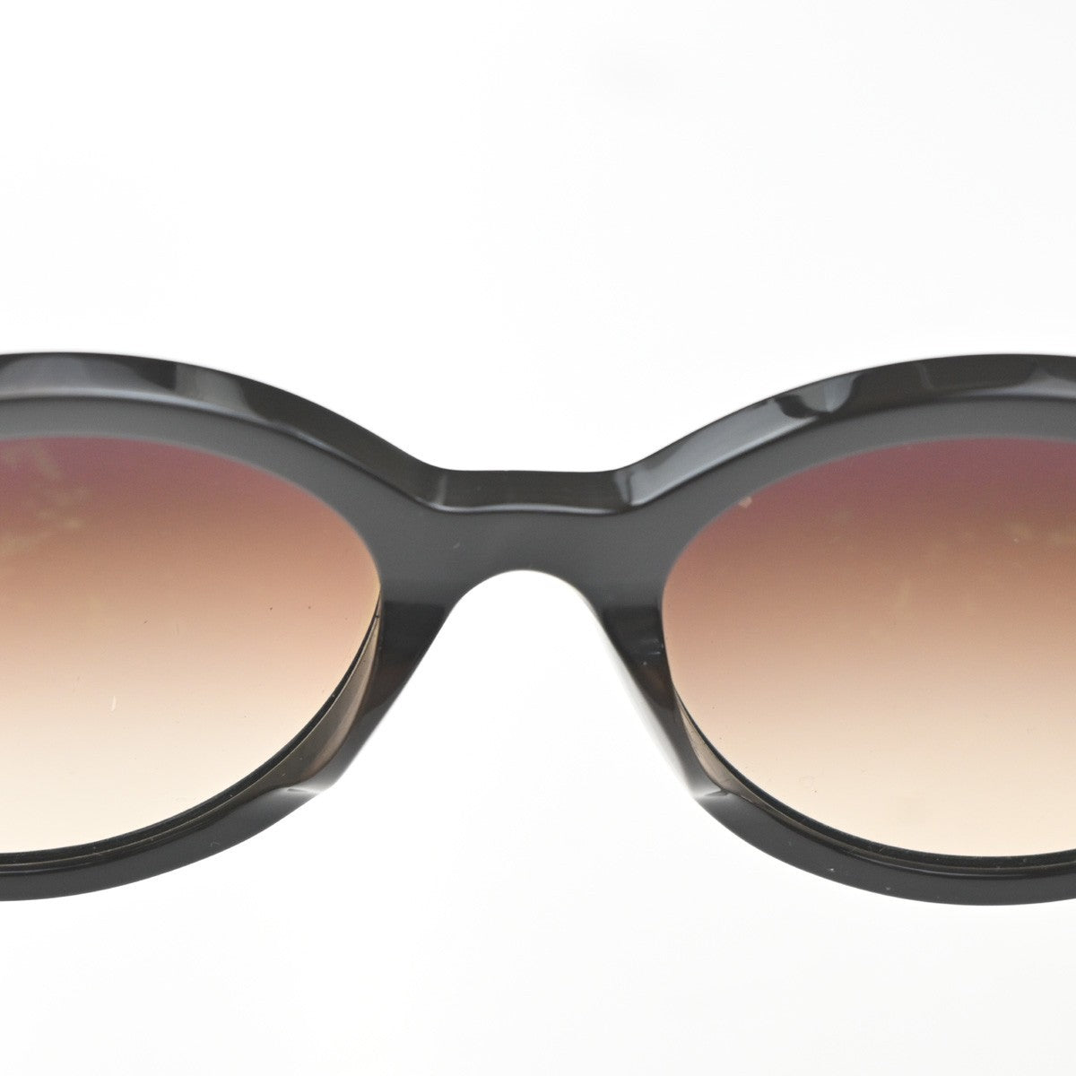 CHANEL CC Logo Sunglasses Eye Were Plastic Metal Brown Italy 5315-A 62RL992