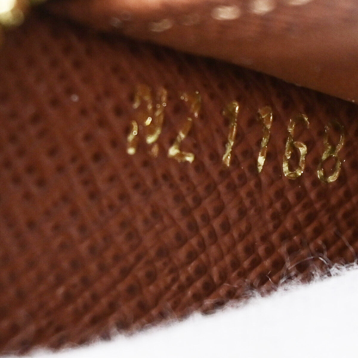 LOUIS VUITTON Zippy Long Wallet Purse Monogram Leather Brown M42616 20RF187