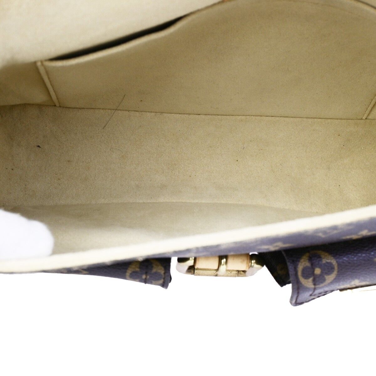 LOUIS VUITTON Hudson PM Shoulder Bag Monogram Leather BN France M40027 15SJ511