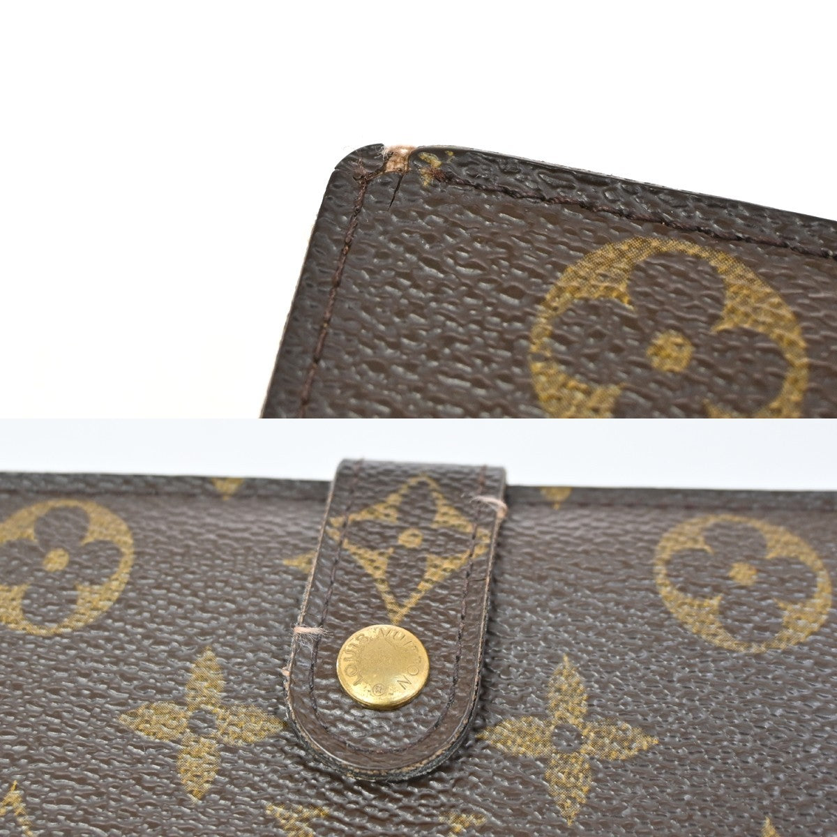 LOUIS VUITTON Portefeuille Viennois Bifold Wallet Monogram Brown M61674 01TA262