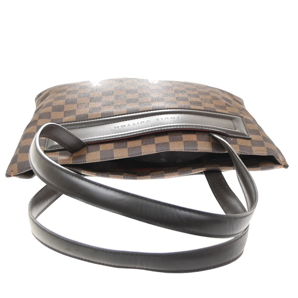 LOUIS VUITTON Clifton Shoulder Bag Damier Ebene Leather Brown N51149 93MA534