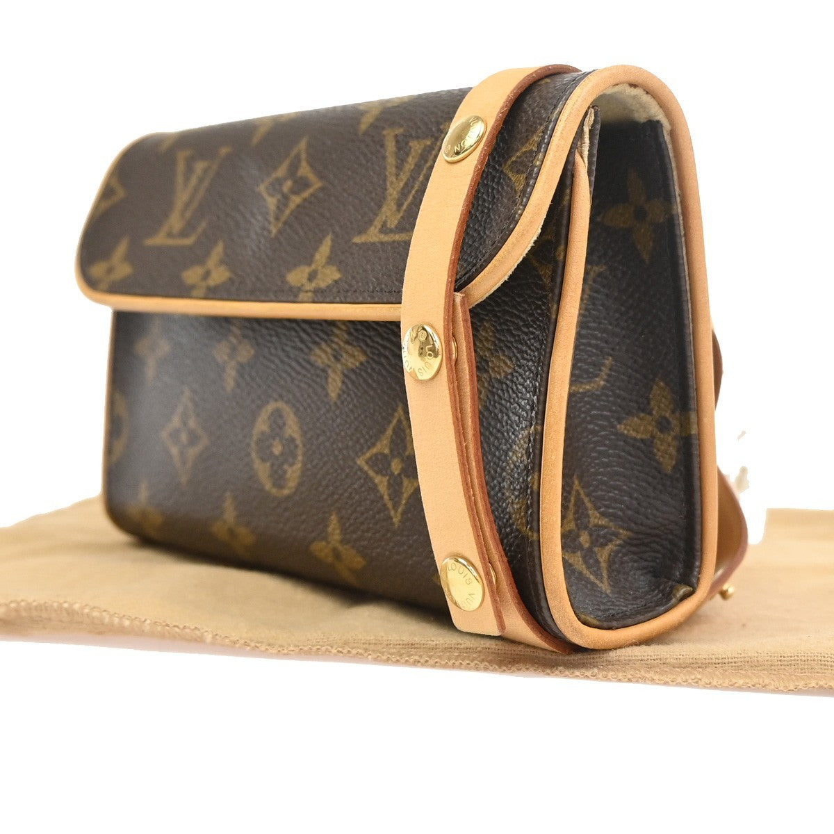 LOUIS VUITTON Pochette Florentine XS Bum Bag Monogram Leather BN M51855 93ZA177