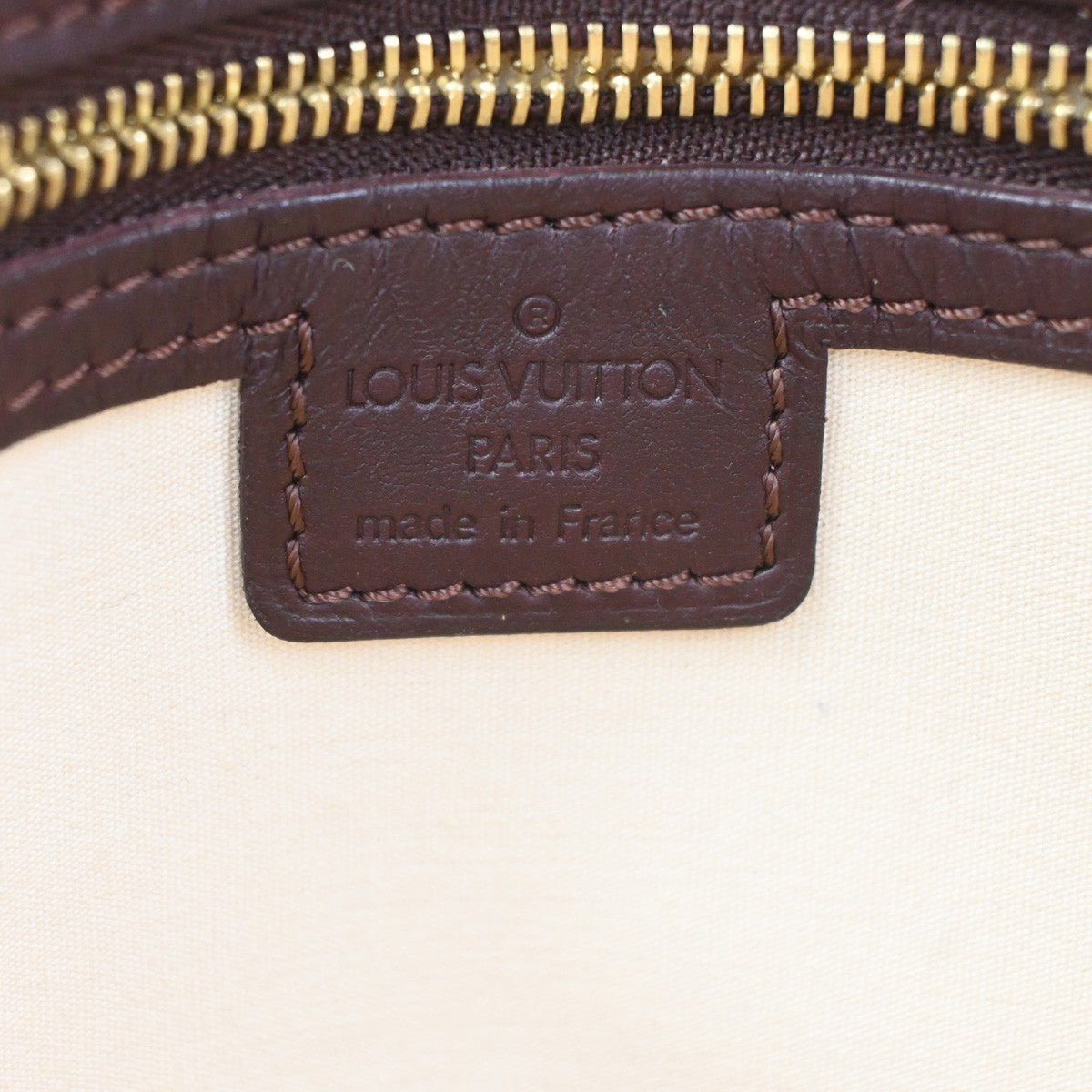 LOUIS VUITTON Alma Haut Hand Bag Monogram Mini Leather Cherry M92204 22RL983