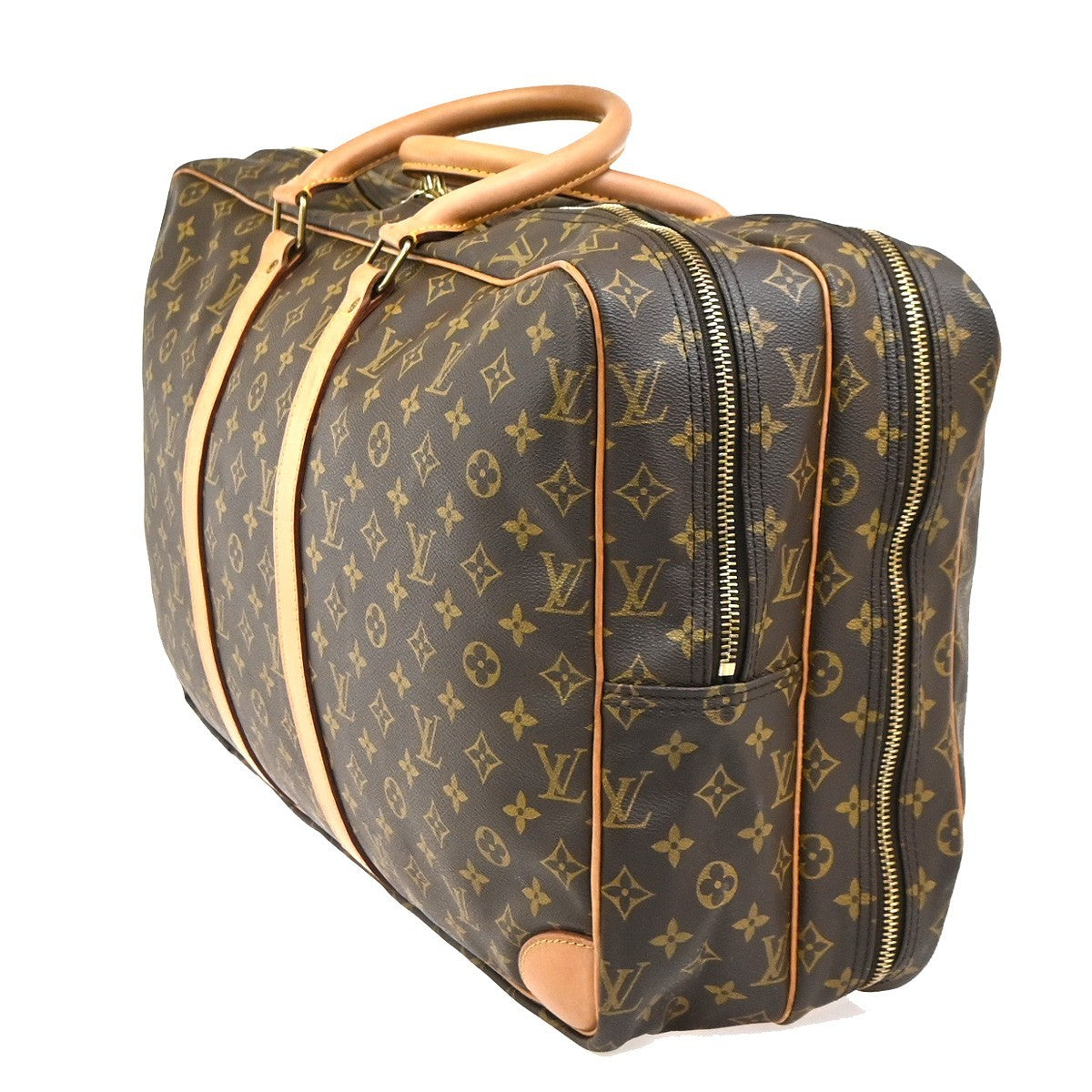 LOUIS VUITTON Sirius 58 Travel Hand Bag Monogram Leather Brown M41404 38YJ007