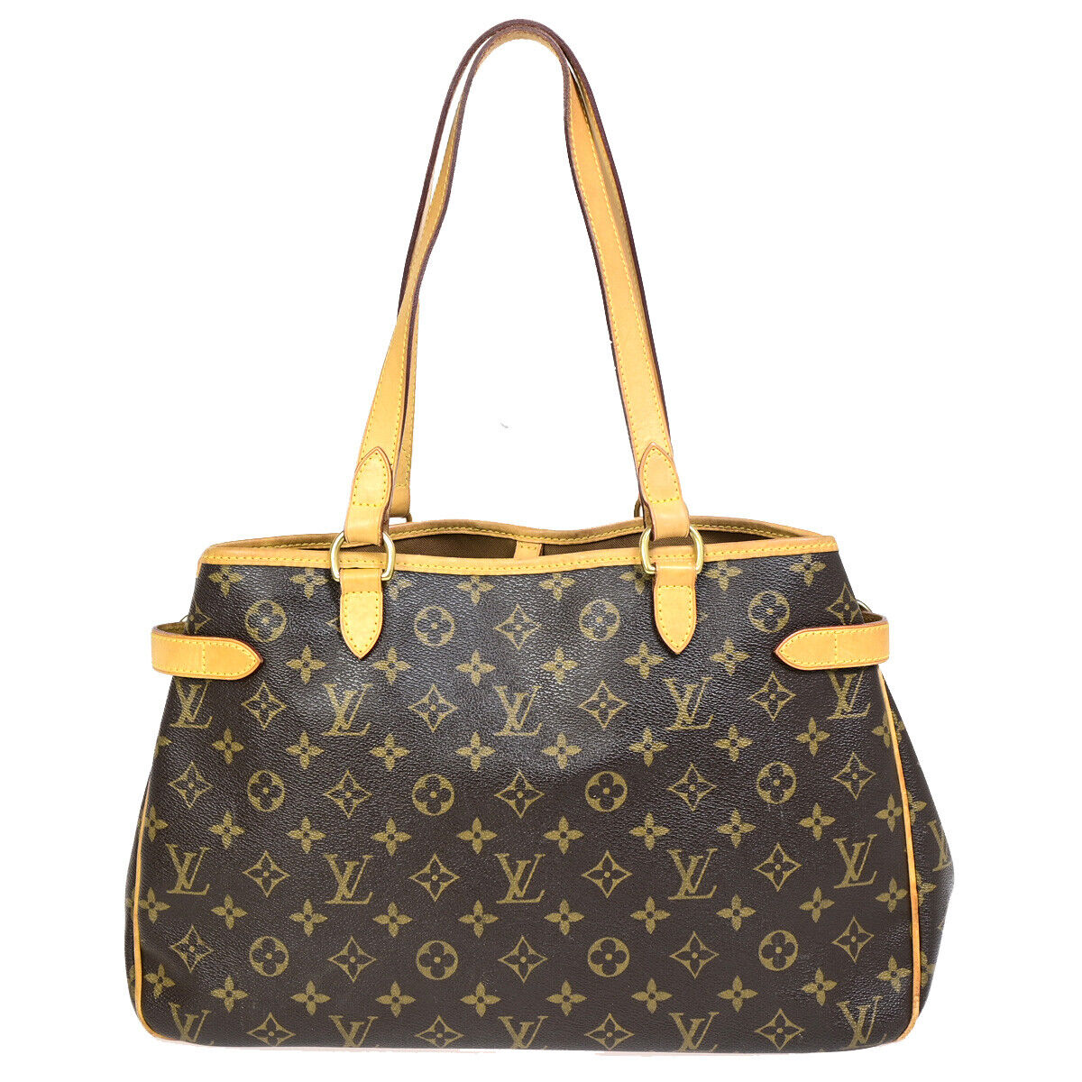 LOUIS VUITTON Batignolles Horizontal Shoulder Bag Monogram Brown M51154 10YF398