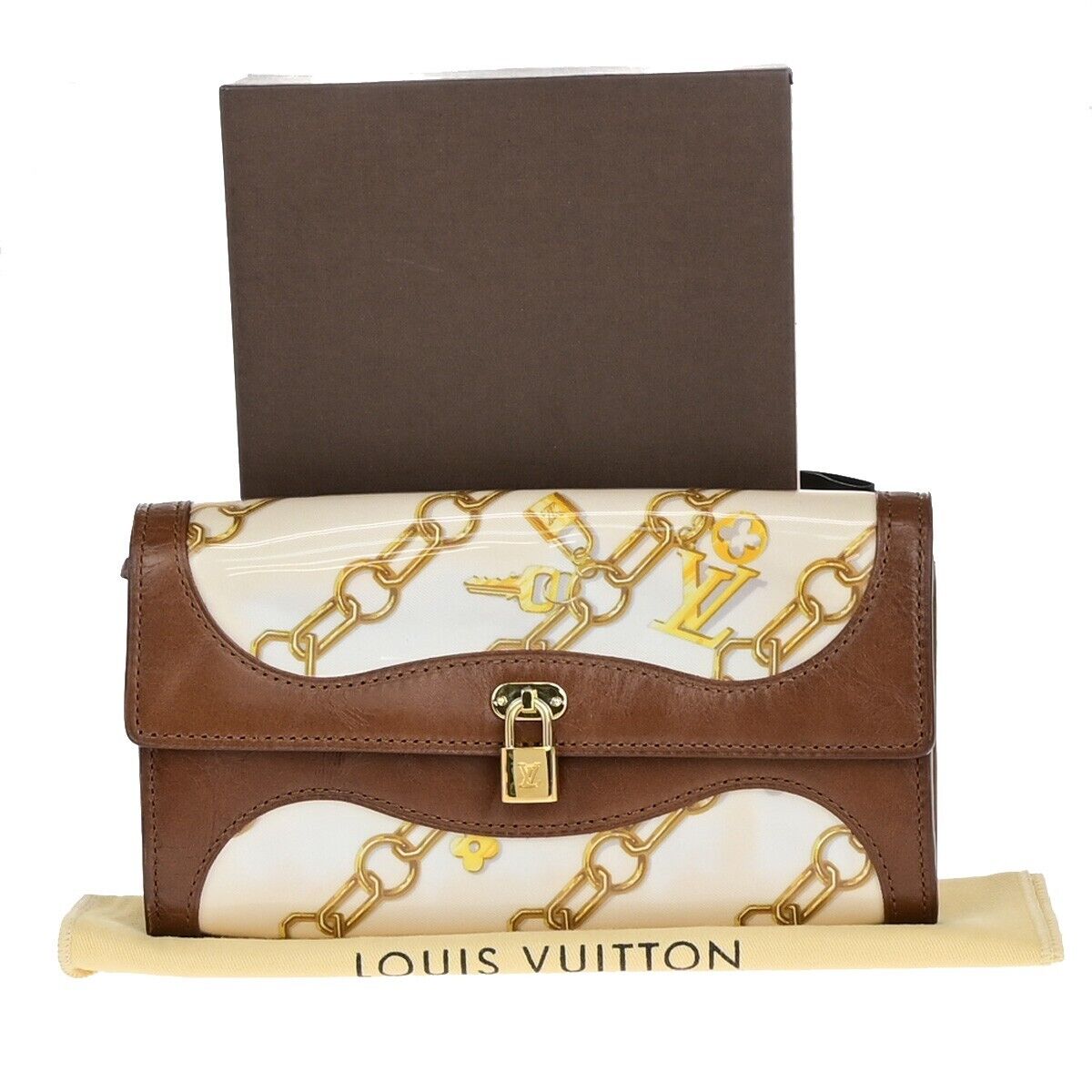 LOUIS VUITTON Limited Edition Cabas Porte-Monnaie Wallet PVC Leather 61EC966