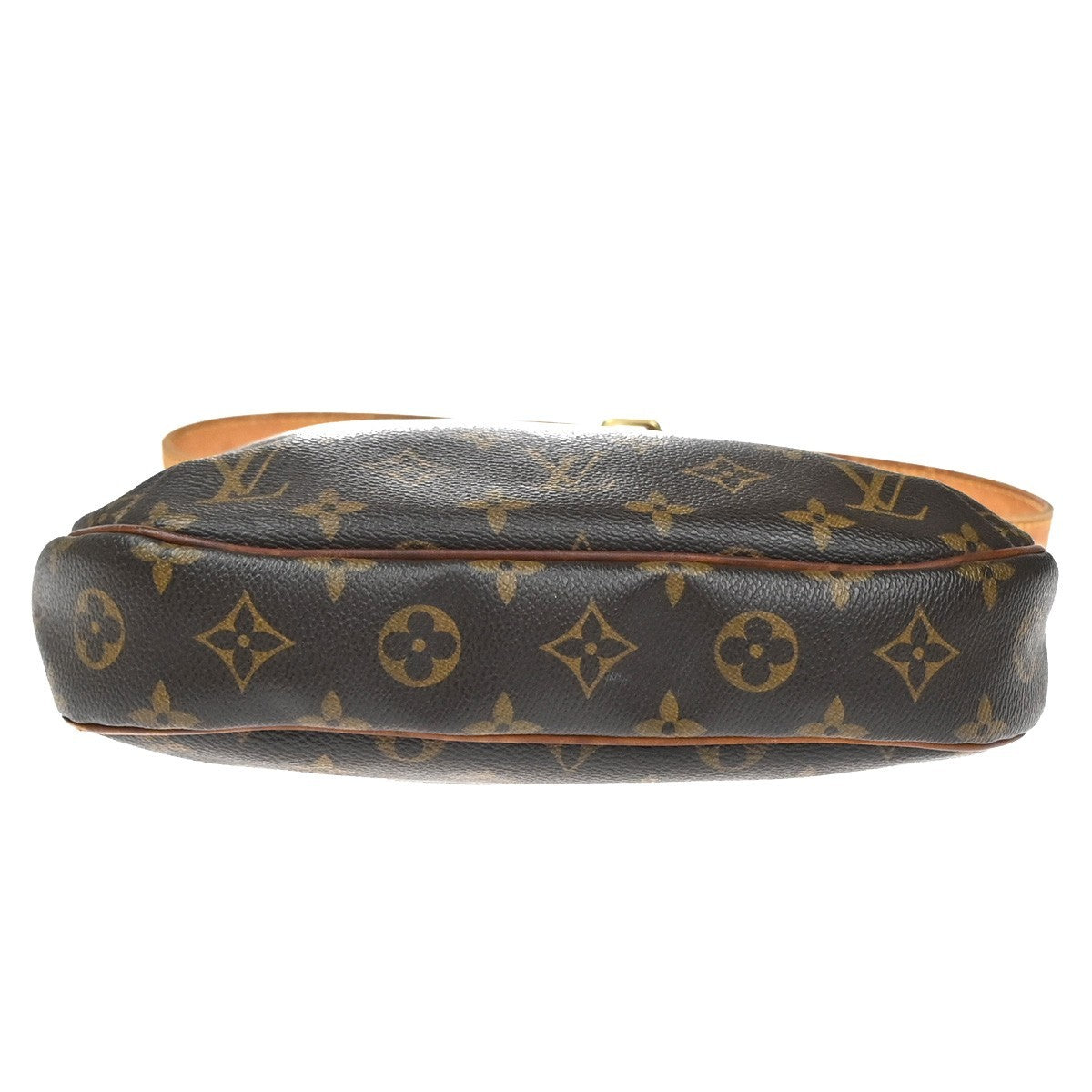 LOUIS VUITTON Odeon PM Shoulder Bag Monogram Leather Brown France M56390 83YH994