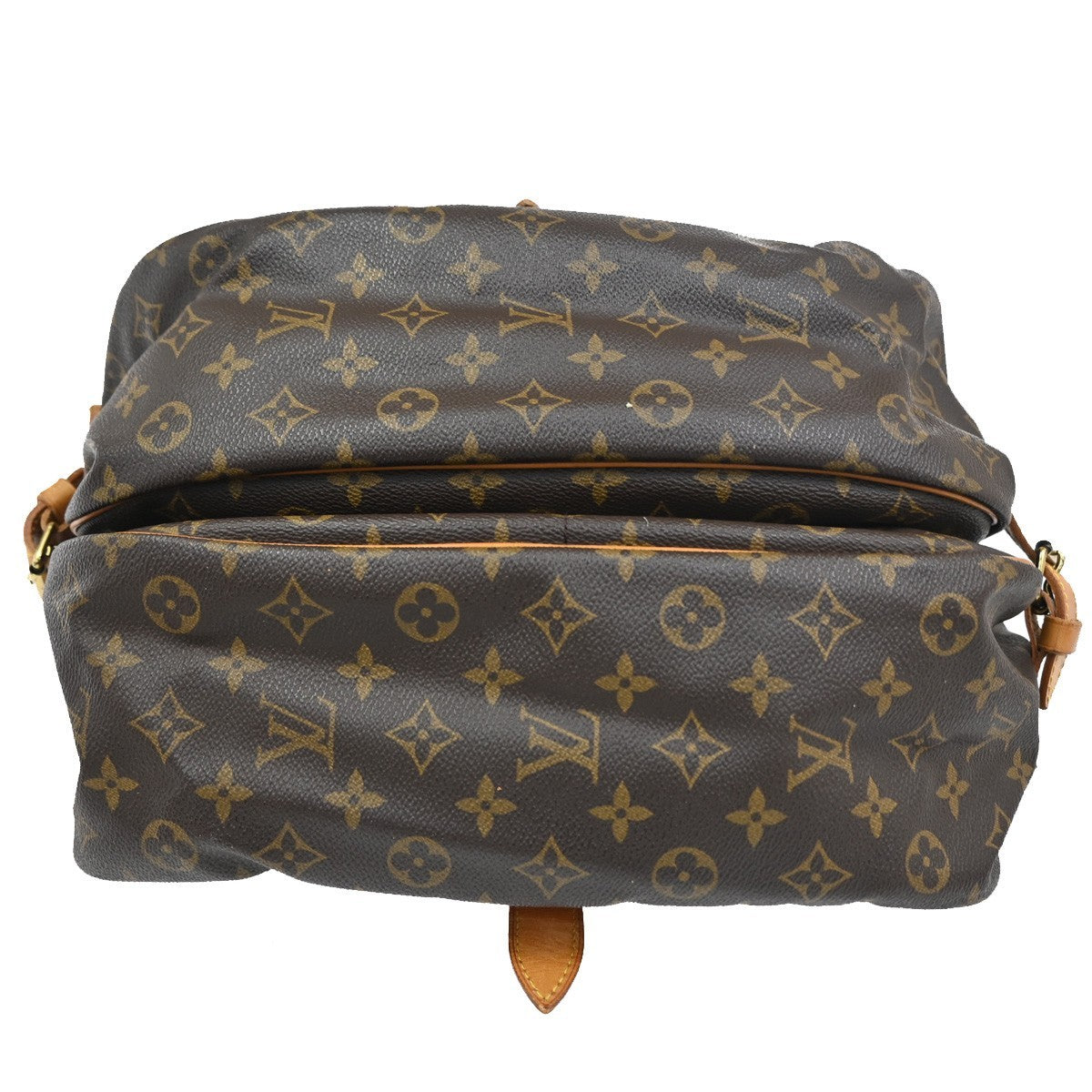 LOUIS VUITTON Saumur 35 Shoulder Bag Monogram Leather BN France M42254 74KC553