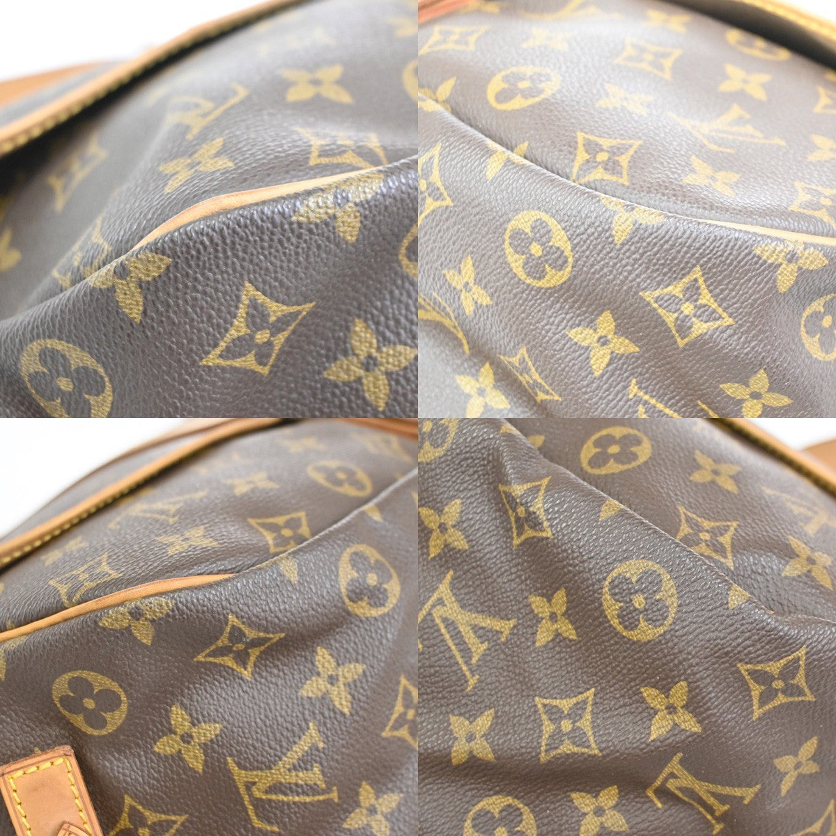 LOUIS VUITTON Saumur 35 Shoulder Bag Monogram Leather BN France M42254 82CA954