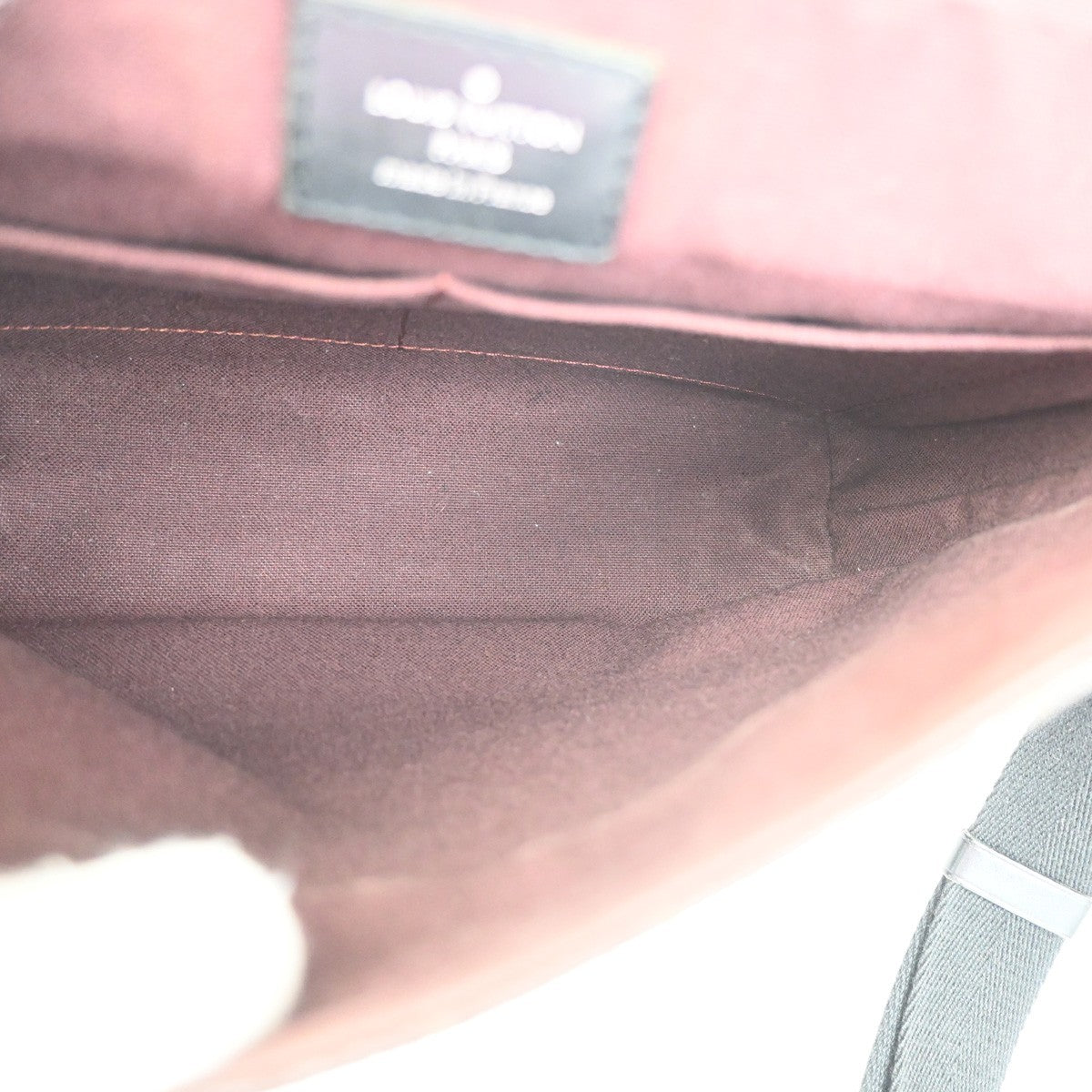 LOUIS VUITTON District PM Messenger Bag Monogram Macassar Brown M40935 10ZA053