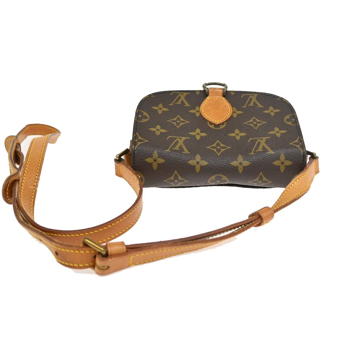 LOUIS VUITTON Mini Saint Cloud Shoulder Bag Monogram Leather BN M51244 88KC484
