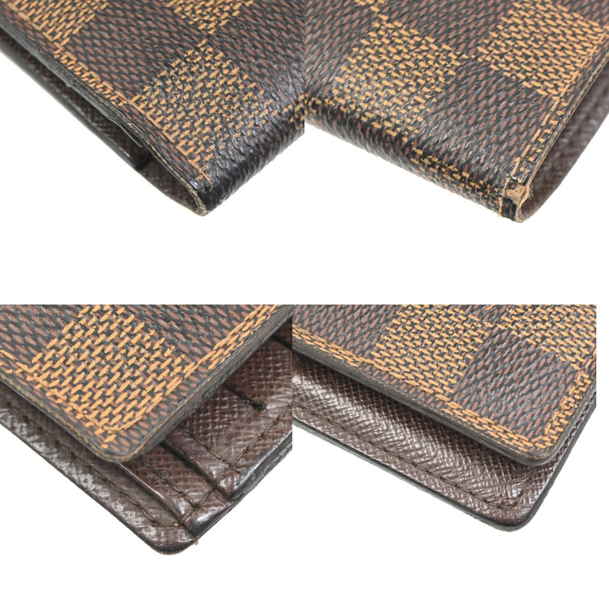 LOUIS VUITTON Portefeuille Marco Bifold Wallet Damier Leather BN N61675 66KC307