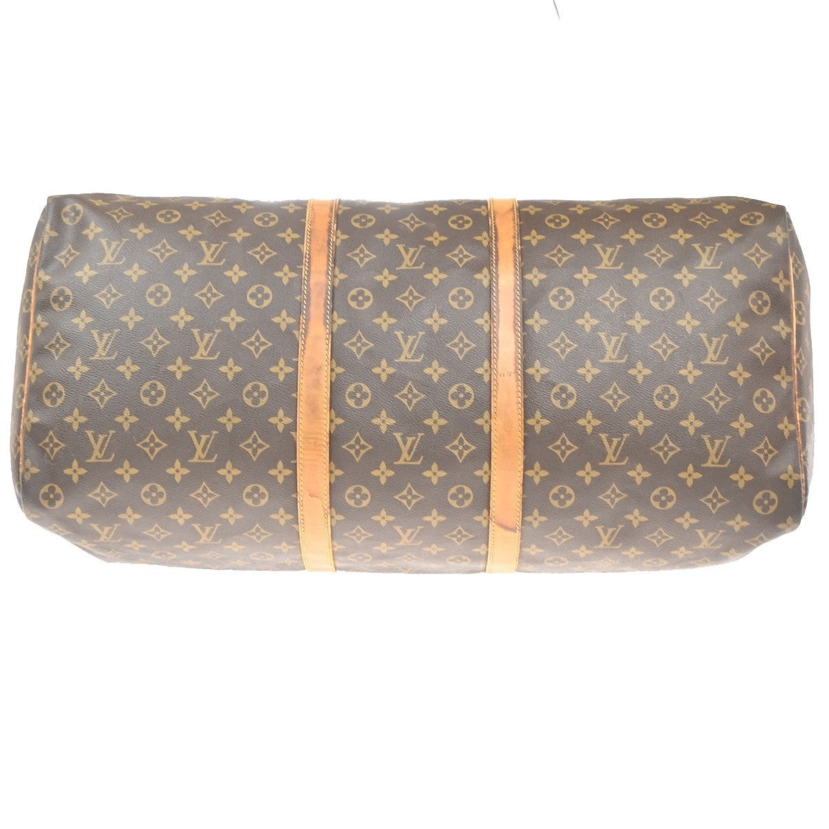 LOUIS VUITTON Keepall 60 Travel Hand Bag Monogram Leather Brown M41422 70YH864