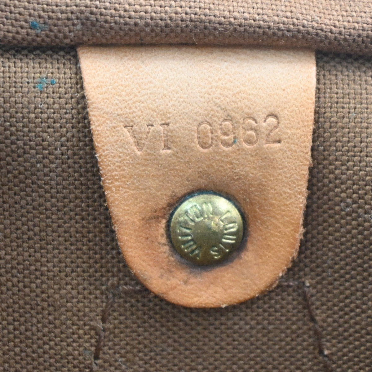 LOUIS VUITTON Speedy 30 Travel Hand Bag Monogram Leather Brown M41526 16PA145