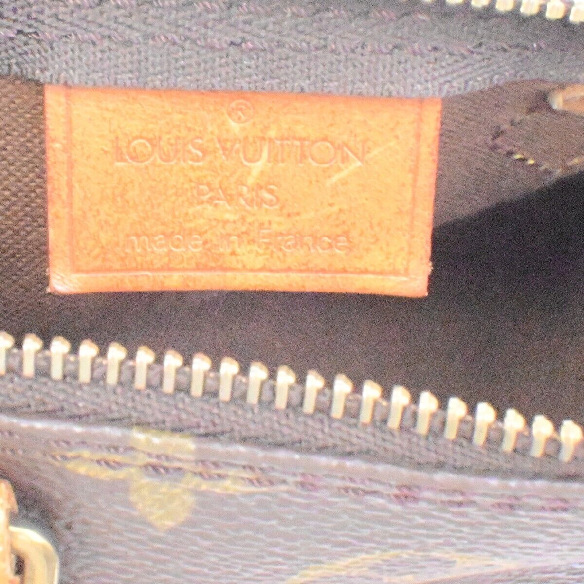 LOUIS VUITTON Mini Speedy 2Way Hand Bag Monogram Leather Brown M41534 95EE086