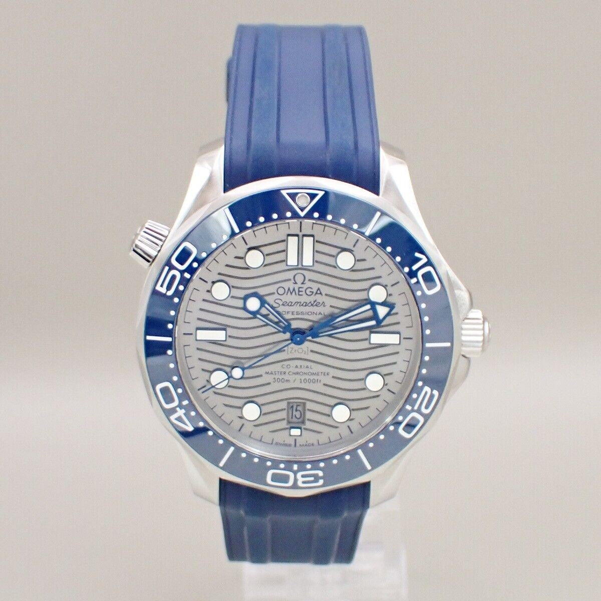 OMEGA Seamaster Diver 300M Watch Co-Axial 42mm Stainless Steel Blue 100LC512